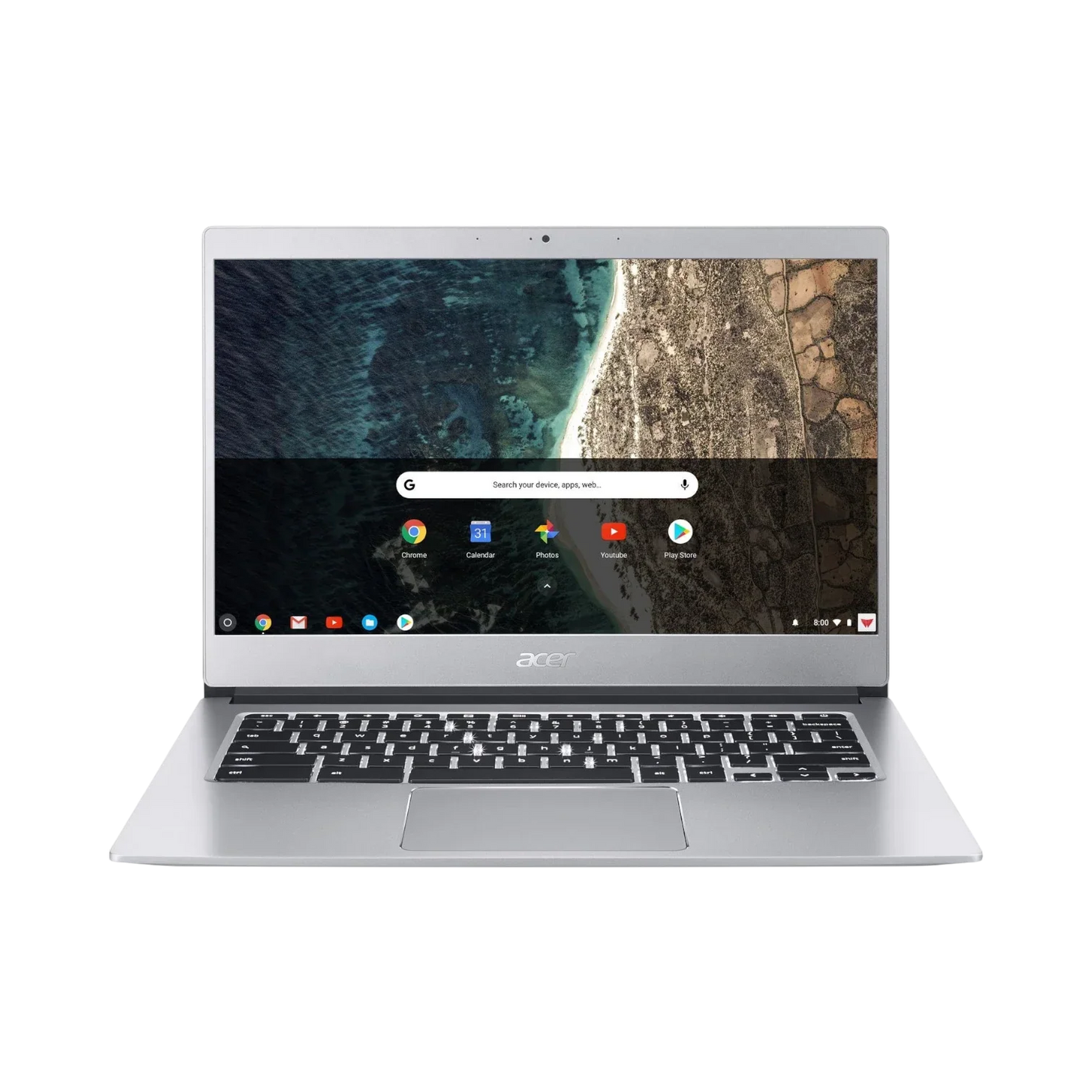 Acer Chromebook 514 14" Notebook, Intel Celeron N3350, 4GB RAM, 32GB eMMC