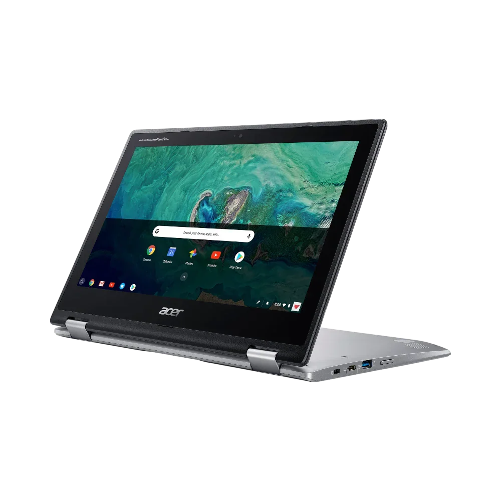 Acer Chromebook Spin 11 11.6" Touchscreen Convertible Laptop, Intel Celeron N3350, 4GB DDR4 RAM, 32GB eMMC