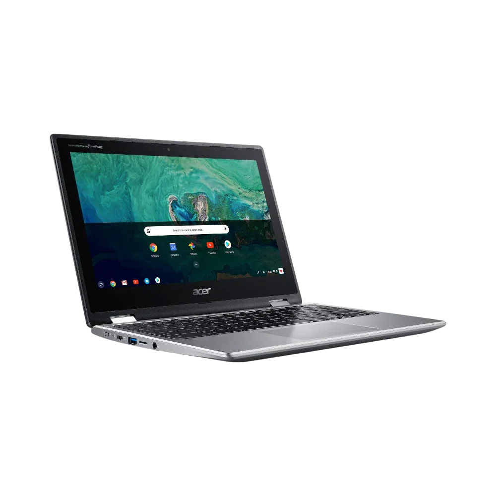Acer Chromebook Spin 11 11.6" Touchscreen Convertible Laptop, Intel Celeron N3350, 4GB DDR4 RAM, 32GB eMMC