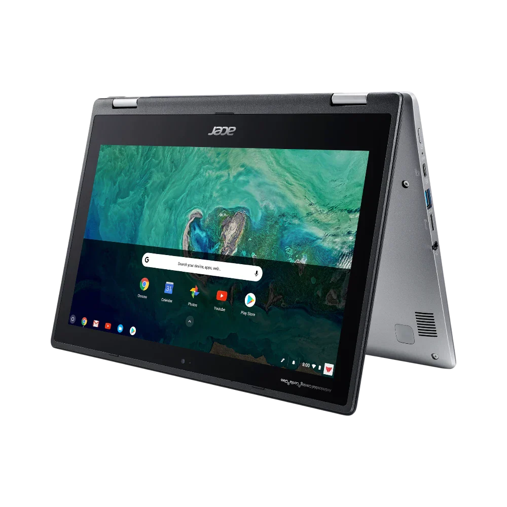 Acer Chromebook Spin 11 11.6" Touchscreen Convertible Laptop, Intel Celeron N3350, 4GB DDR4 RAM, 32GB eMMC