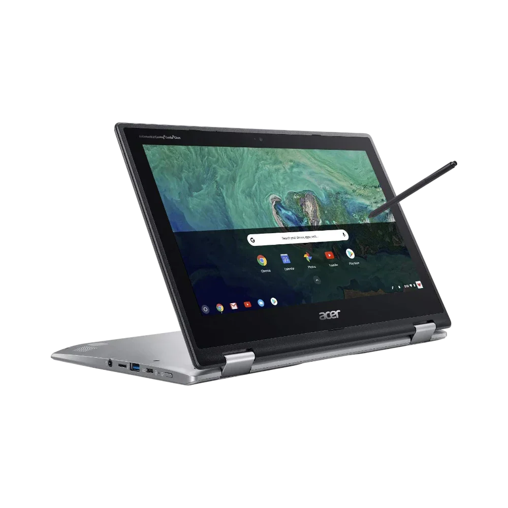Acer Chromebook Spin 11 11.6" Touchscreen Convertible Laptop, Intel Celeron N3350, 4GB DDR4 RAM, 32GB eMMC