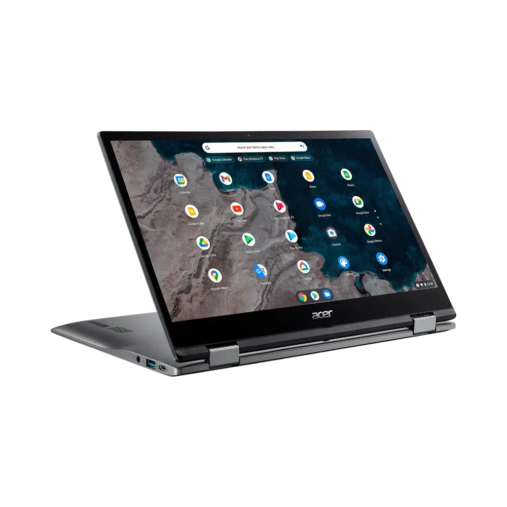 Acer Spin 513 13.3" Multi-Touch 2-in-1 Chromebook, Qualcomm Kyro 468, 4GB RAM, 64GB eMMC