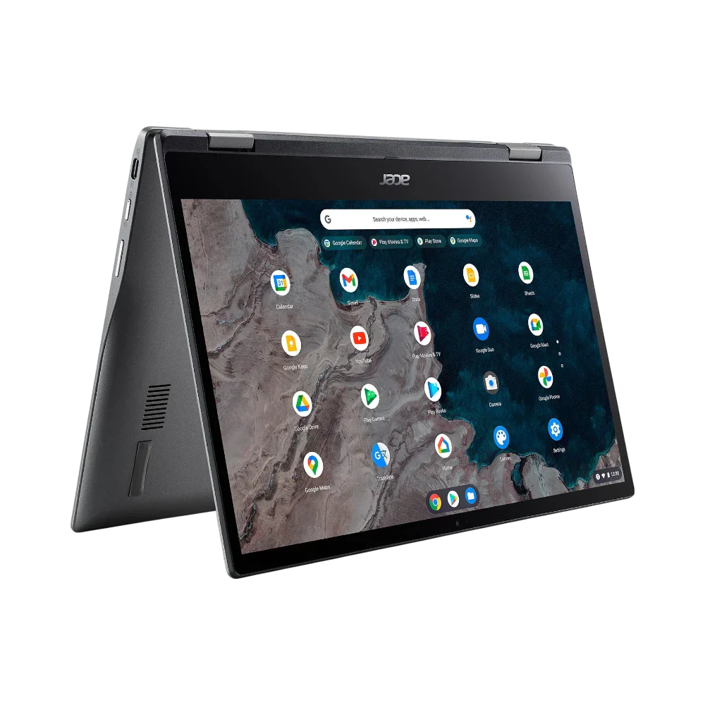 Acer Spin 513 13.3" Multi-Touch 2-in-1 Chromebook, Qualcomm Kyro 468, 4GB RAM, 64GB eMMC