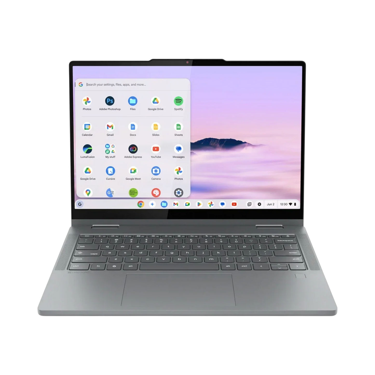 Lenovo Chromebook Plus 14" 2-in-1 Notebook, Intel Core 5 120U, 8GB RAM, 256GB SSD