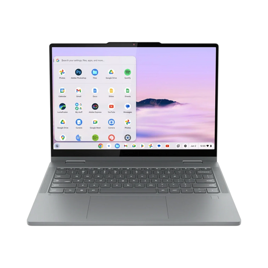 Lenovo Chromebook Plus 14" 2-in-1 Notebook, Intel Core 5 120U, 8GB RAM, 256GB SSD