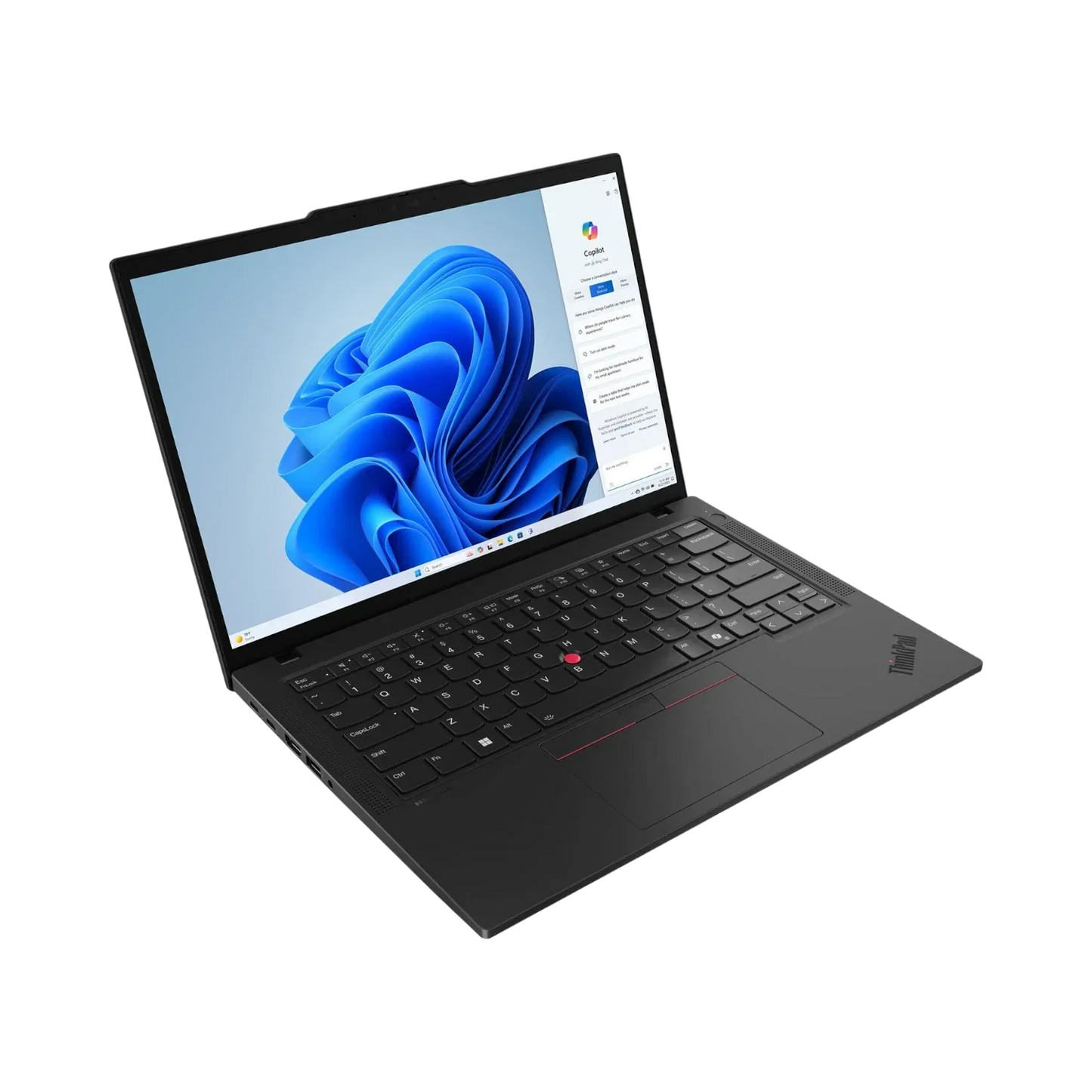 Lenovo ThinkPad T14 Gen 5 14" Multi-Touch Laptop, Intel Core Ultra 7 165U, 32GB DDR5 RAM, 1TB SSD (Black)