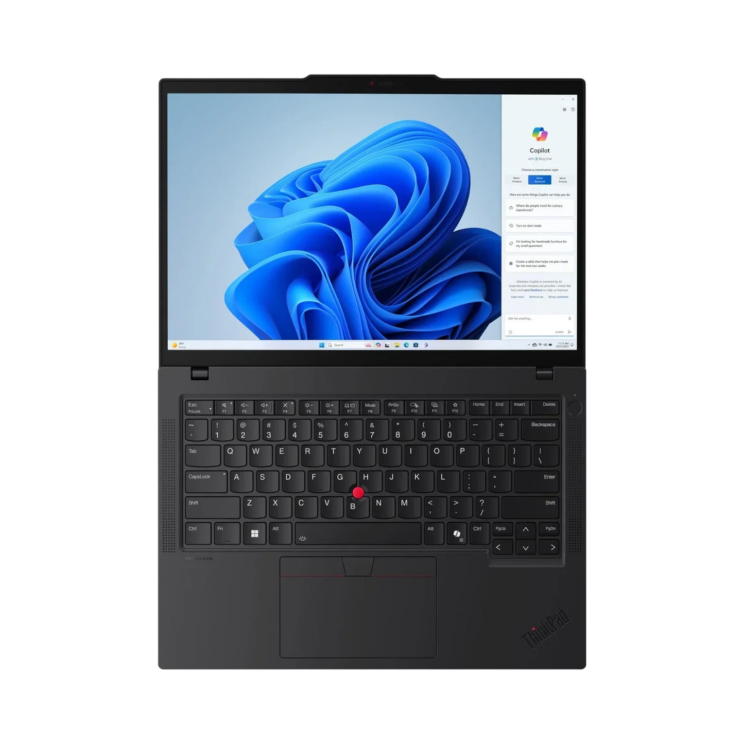 Lenovo ThinkPad T14 Gen 5 14" Multi-Touch Laptop, AMD Ryzen 7 PRO 8840U, 32GB RAM, 512GB SSD (Black)