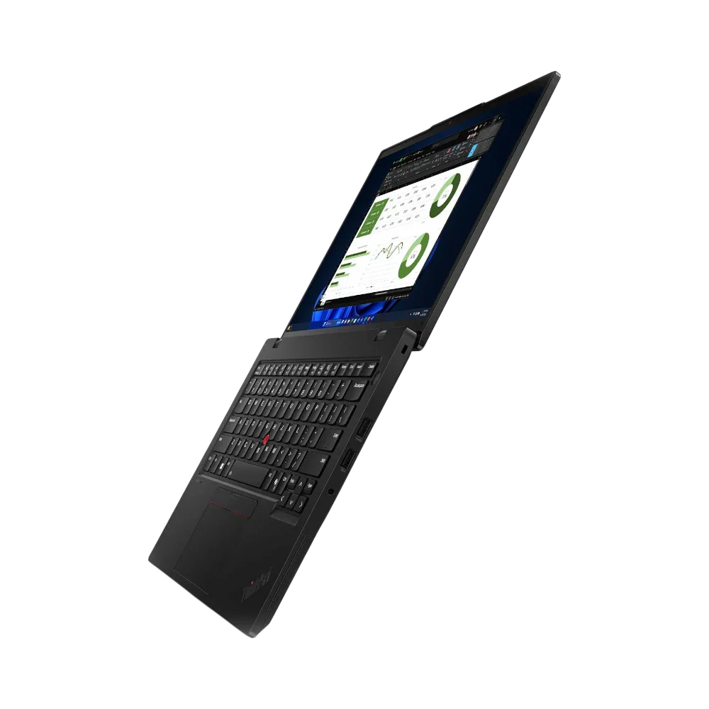 Lenovo ThinkPad L14 Gen 5 14" Multi-Touch Laptop, Intel Core Ultra 7 155U, 16GB DDR5 RAM, 512GB SSD (Black)