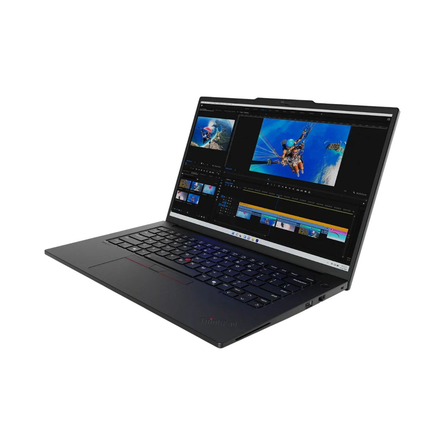 Lenovo ThinkPad P14s Gen 5 14.5" Laptop, Intel Core Ultra 7 155H, 32GB DDR5 RAM, 512GB SSD (Black)