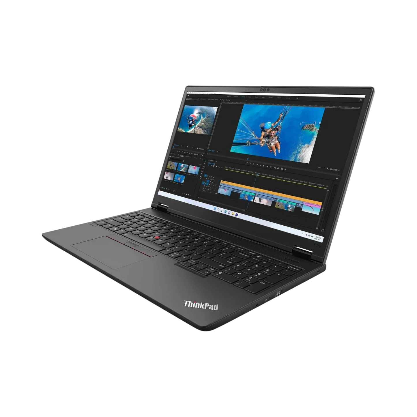 Lenovo ThinkPad P16v Gen 2 16" Laptop, Intel Core Ultra 7 165H, NVIDIA RTX 1000, 32GB DDR5 RAM, 1TB SSD (Wi-Fi Only)