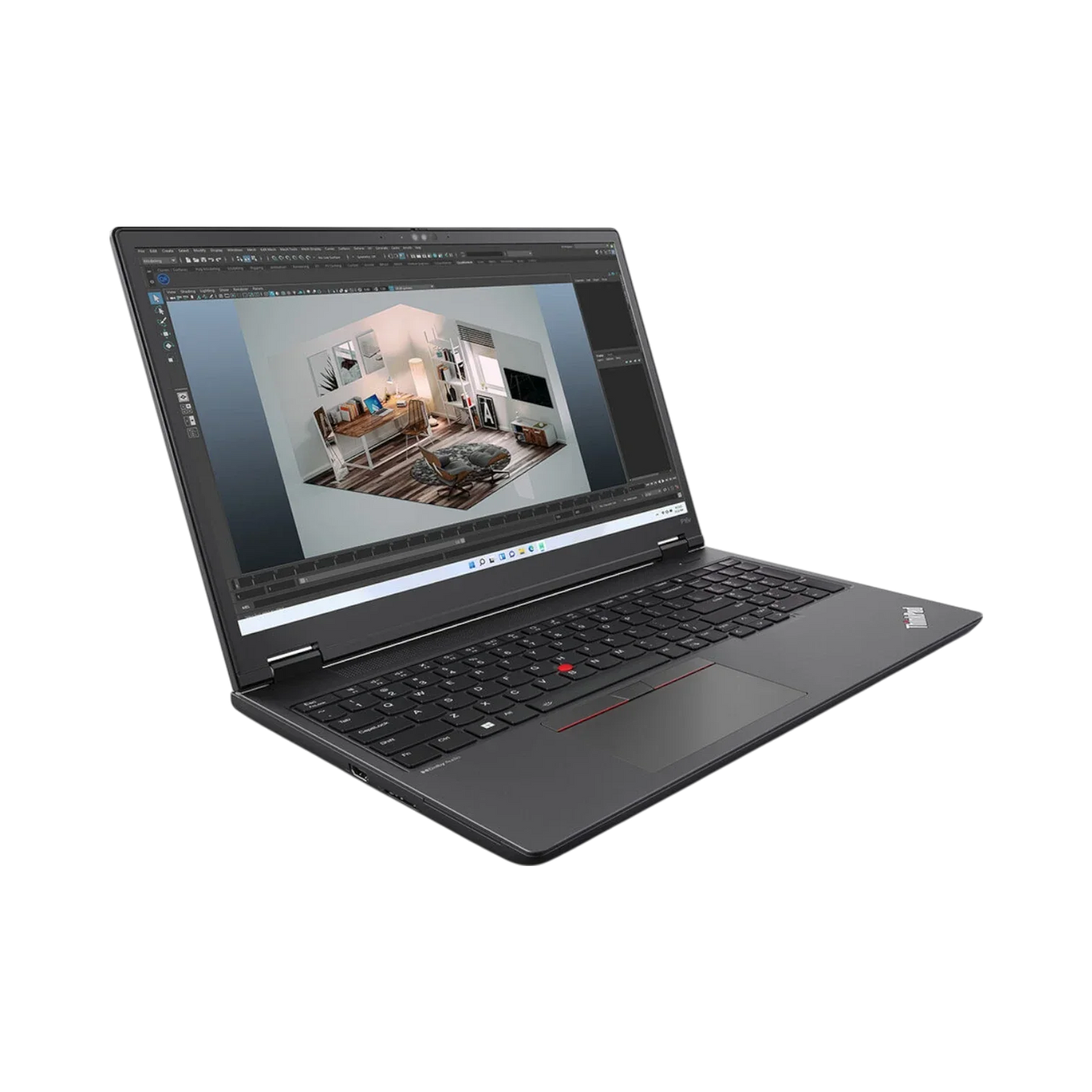 Lenovo ThinkPad P16v Gen 2 16" Laptop, Intel Core Ultra 7 165H, NVIDIA RTX 1000, 32GB DDR5 RAM, 1TB SSD (Wi-Fi Only)