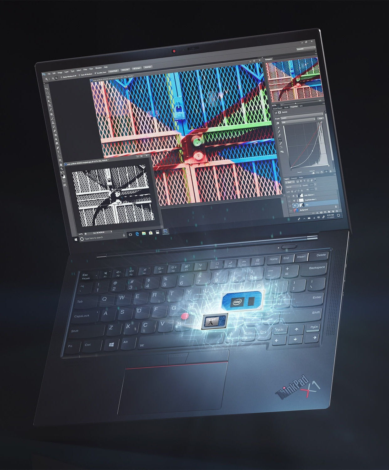 Lenovo ThinkPad Carbon X1 Gen 9 14" Laptop, Intel Core i7-1165G7, 16GB DDR4 RAM, 512GB SSD