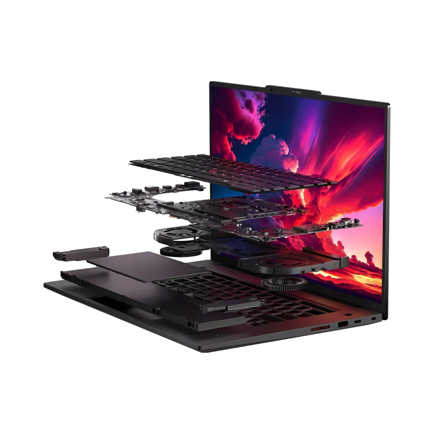 Lenovo ThinkPad P1 Gen 7 16" Multi-Touch Mobile Workstation, Intel Core Ultra 9 185H, NVIDIA RTX 3000, 64GB RAM, 2TB SSD (Black)