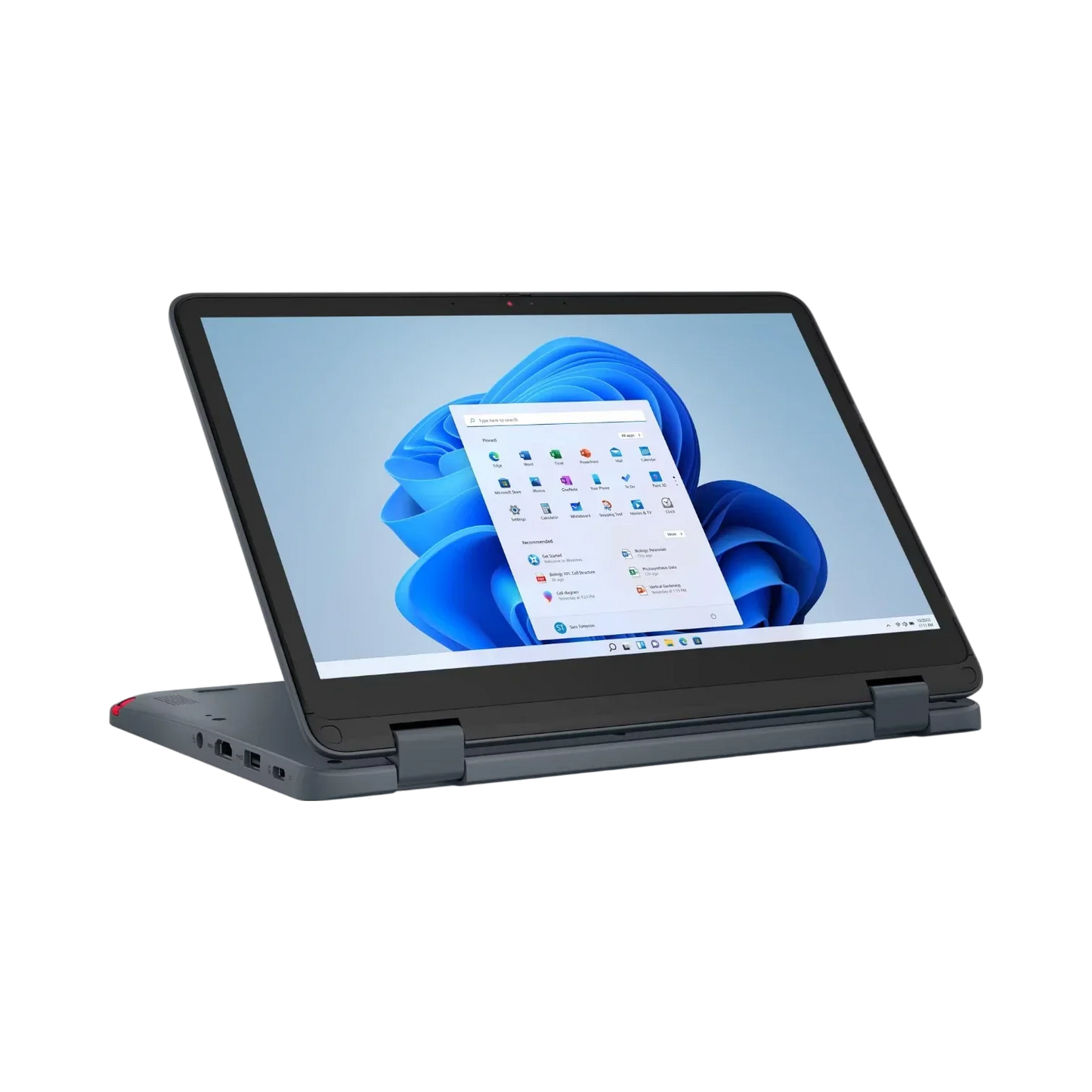 Lenovo 300w Yoga Gen 4 11.6" Convertible 2-in-1 Touchscreen Notebook, Intel N100, 4GB RAM, 128GB SSD