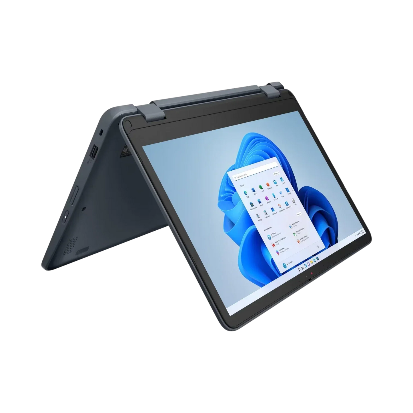 Lenovo 300w Yoga Gen 4 11.6" Convertible 2-in-1 Touchscreen Notebook, Intel N100, 4GB RAM, 128GB SSD