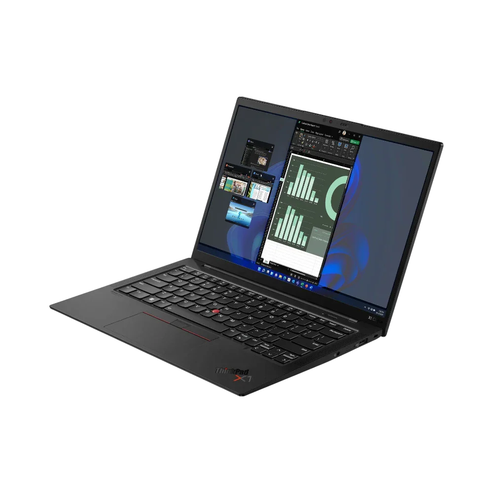 Lenovo ThinkPad X1 Carbon Gen 10 14" Notebook, Intel Core i5-1240P, 16GB RAM, 256GB SSD