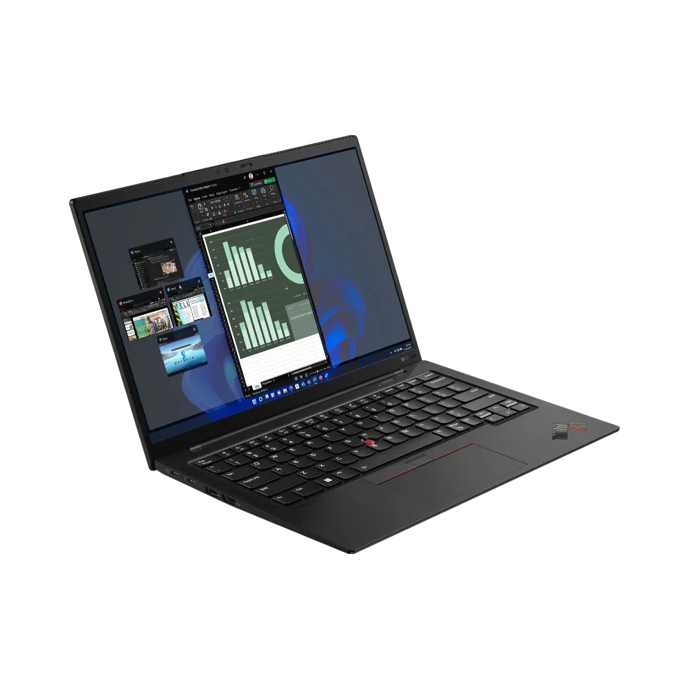 Lenovo ThinkPad X1 Carbon Gen 10 14" Notebook, Intel Core i5-1240P, 16GB RAM, 256GB SSD