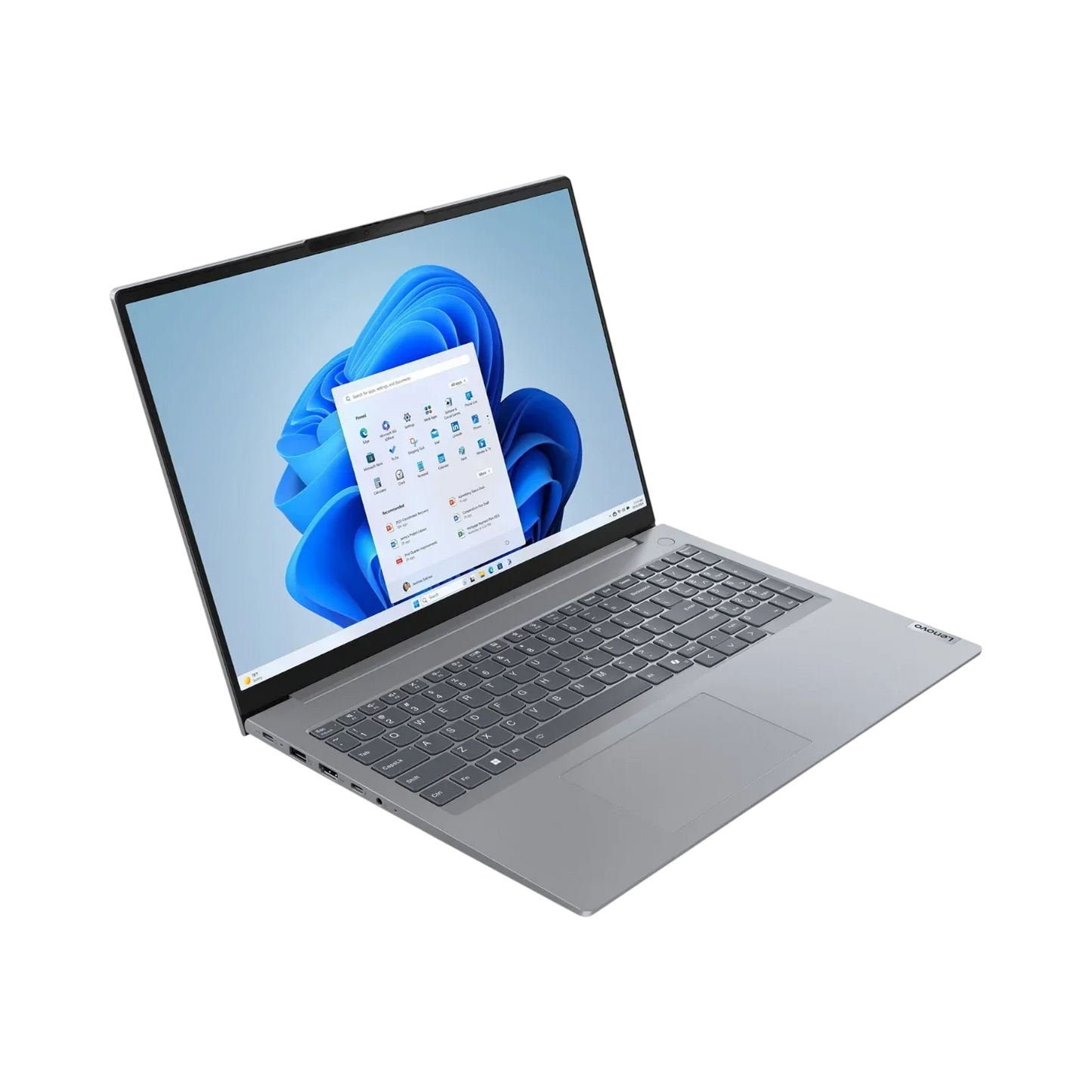 Lenovo ThinkBook 16 G7 ARP 16" Laptop, AMD Ryzen 5 7535HS, 16GB DDR5 RAM, 512GB SSD (Arctic Gray)