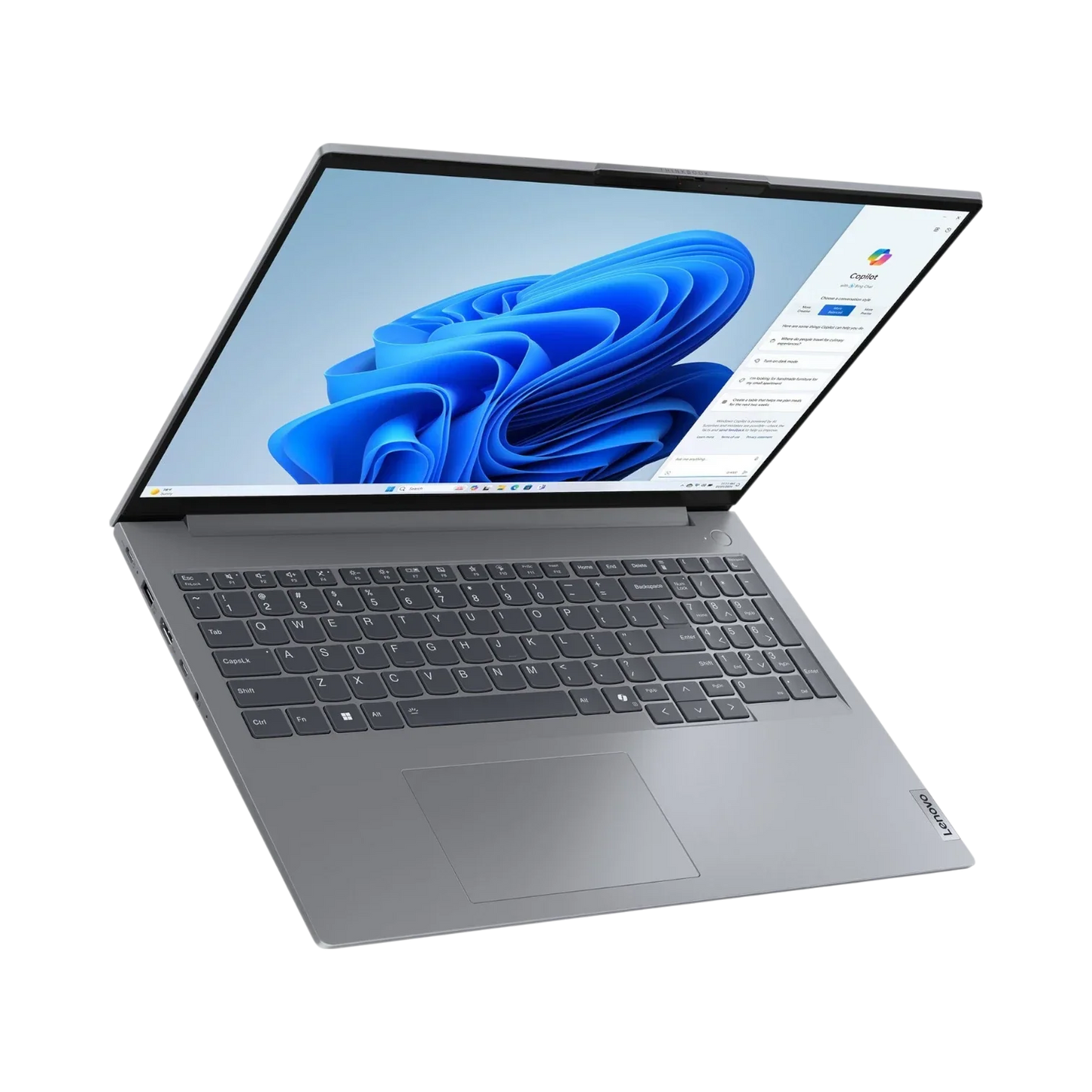 Lenovo ThinkBook 16 G7 ARP 16" Laptop, AMD Ryzen 5 7535HS, 16GB DDR5 RAM, 512GB SSD (Arctic Gray)