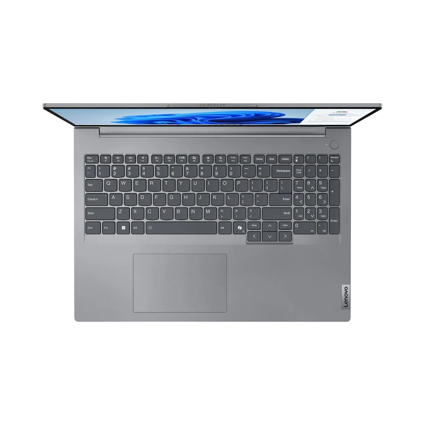 Lenovo ThinkBook 16 G7 ARP 16" Laptop, AMD Ryzen 5 7535HS, 16GB DDR5 RAM, 512GB SSD (Arctic Gray)