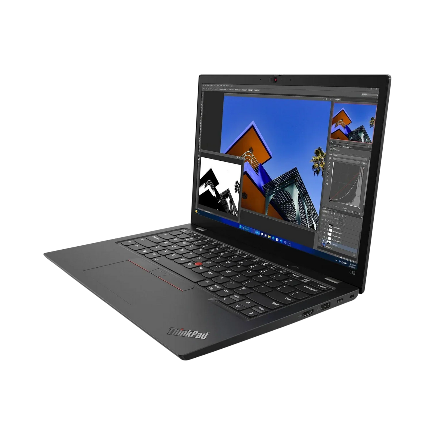 Lenovo ThinkPad L13 Gen 5 13.3" 2-in-1 Multi-Touch Laptop, Intel Core Ultra 7 155U, 16GB RAM, 512GB SSD
