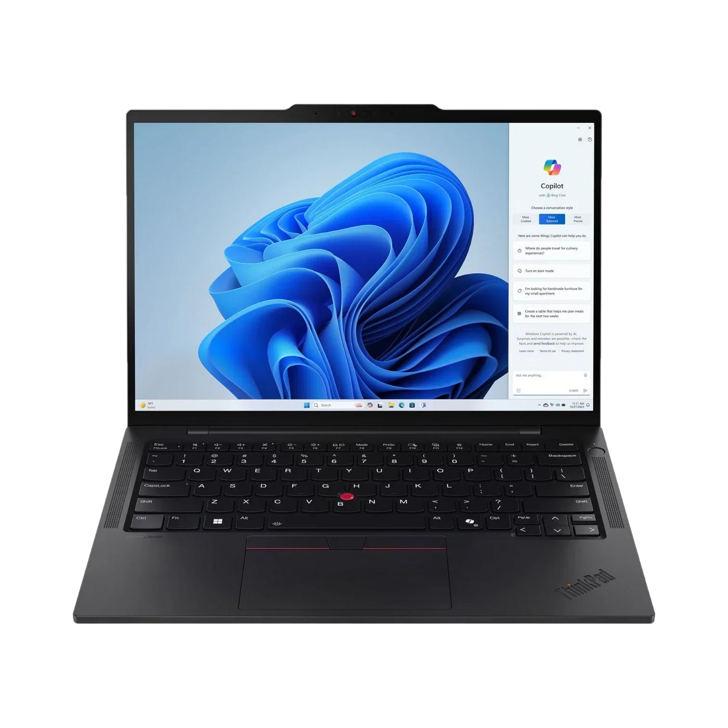 Lenovo ThinkPad T14s Gen 5 14" Multi-Touch Laptop, Intel Core Ultra 7 155U, 16GB RAM, 1TB SSD (Black)