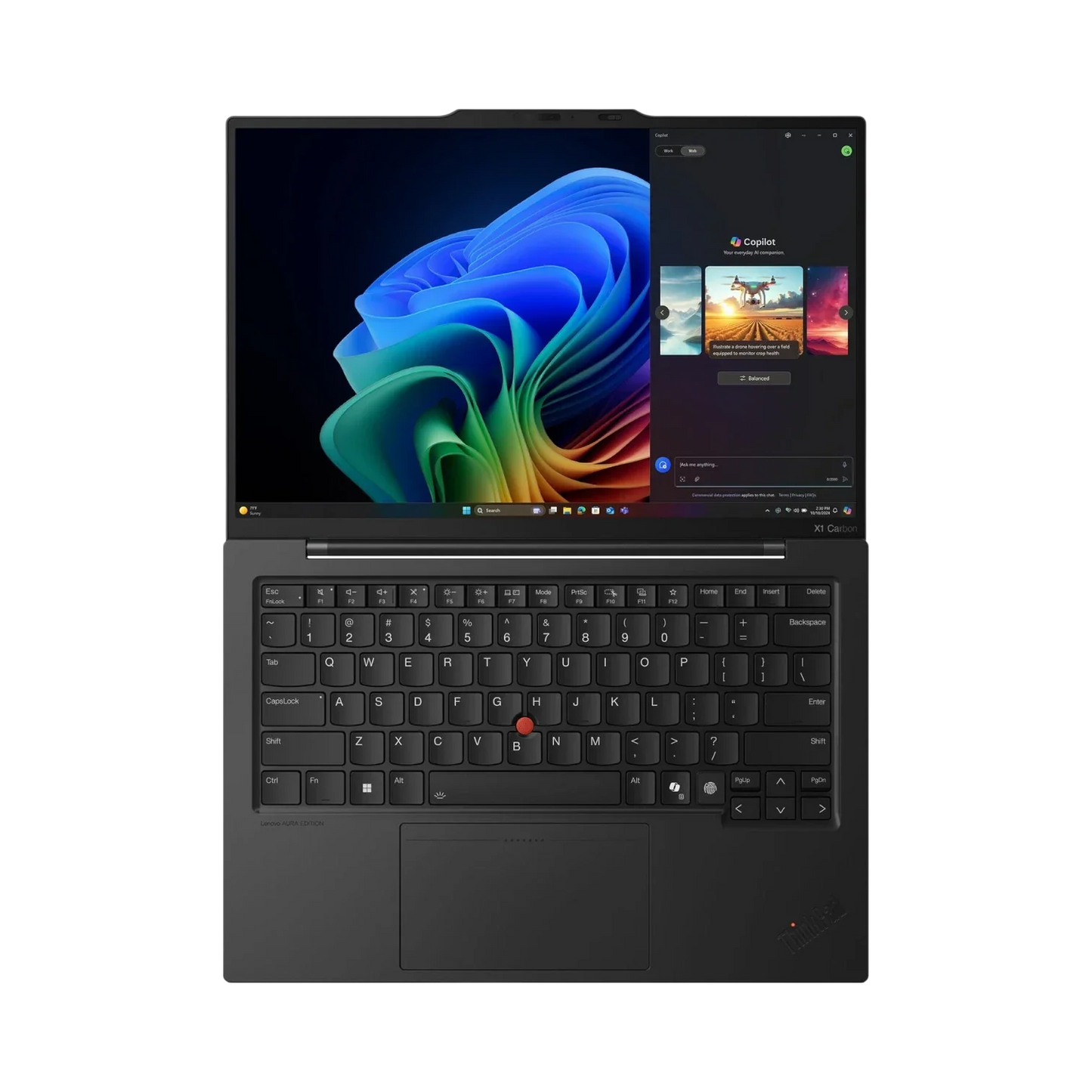 Lenovo ThinkPad X1 Carbon Gen 13 Aura Edition 14" Multi-Touch Laptop, Intel Core Ultra 7 268V, 32GB RAM, 512GB SSD