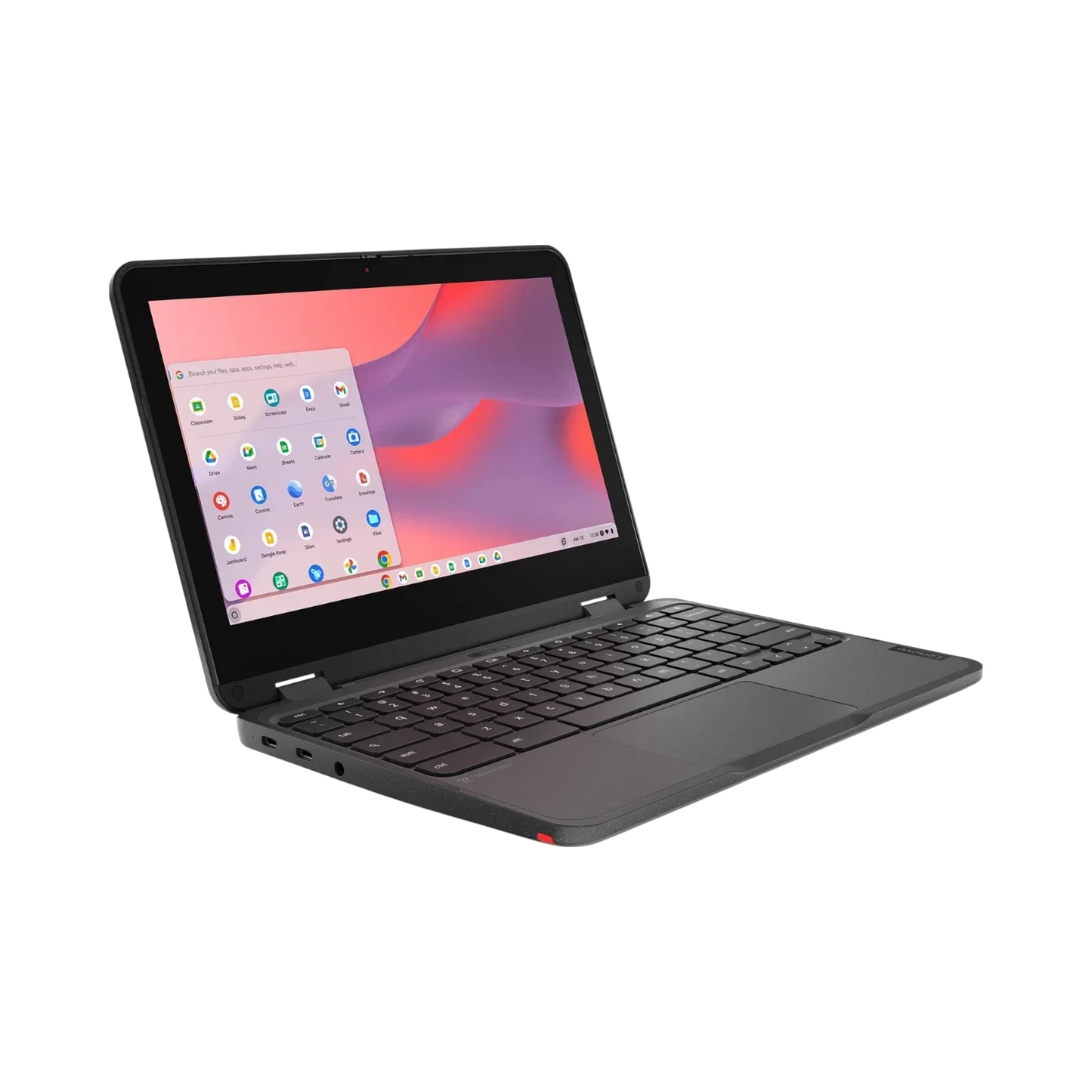Lenovo 500e Gen 4s 11.6" Multi-Touch 2-in-1 Chromebook, Intel Celeron N100, 4GB RAM, 64GB eMMC