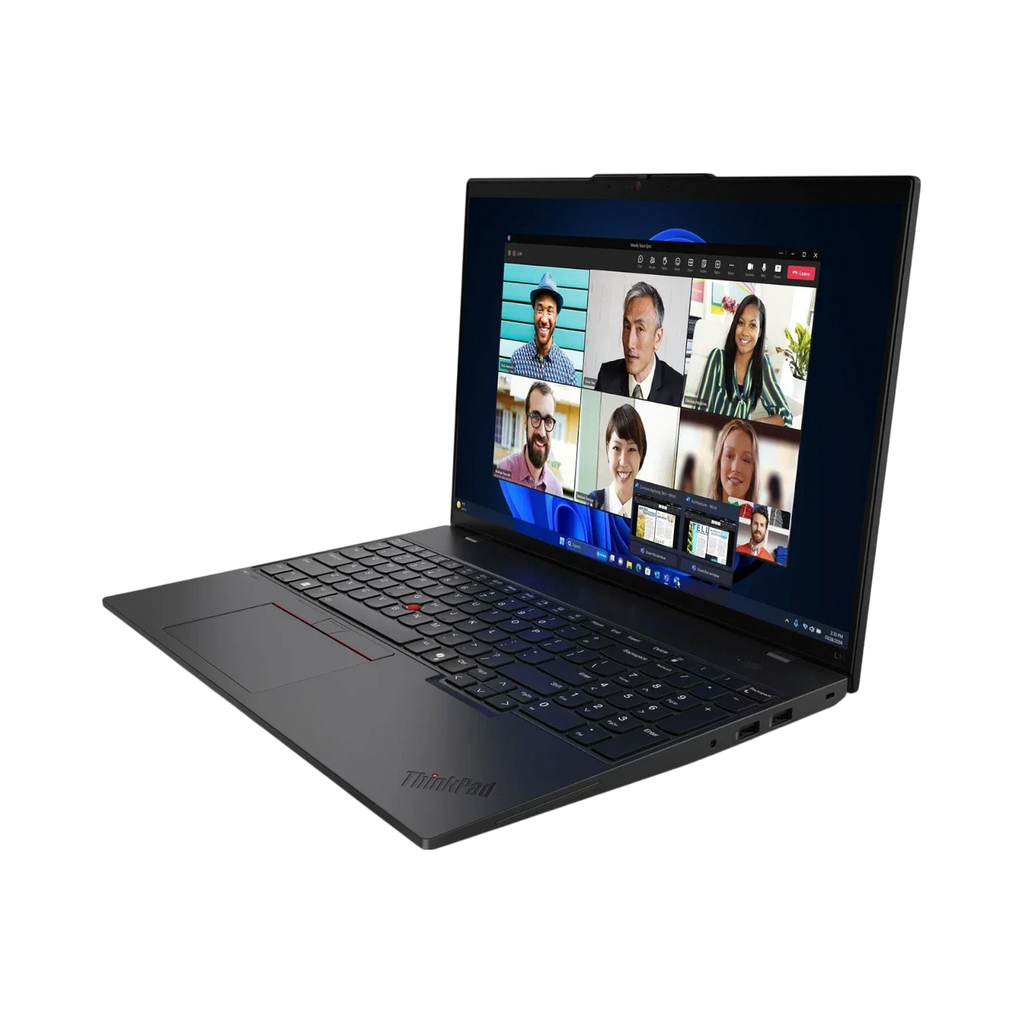 Lenovo ThinkPad L16 Gen 1 16" Laptop, Intel Core Ultra 5-125U, 16GB DDR5 RAM, 256GB SSD (Black)