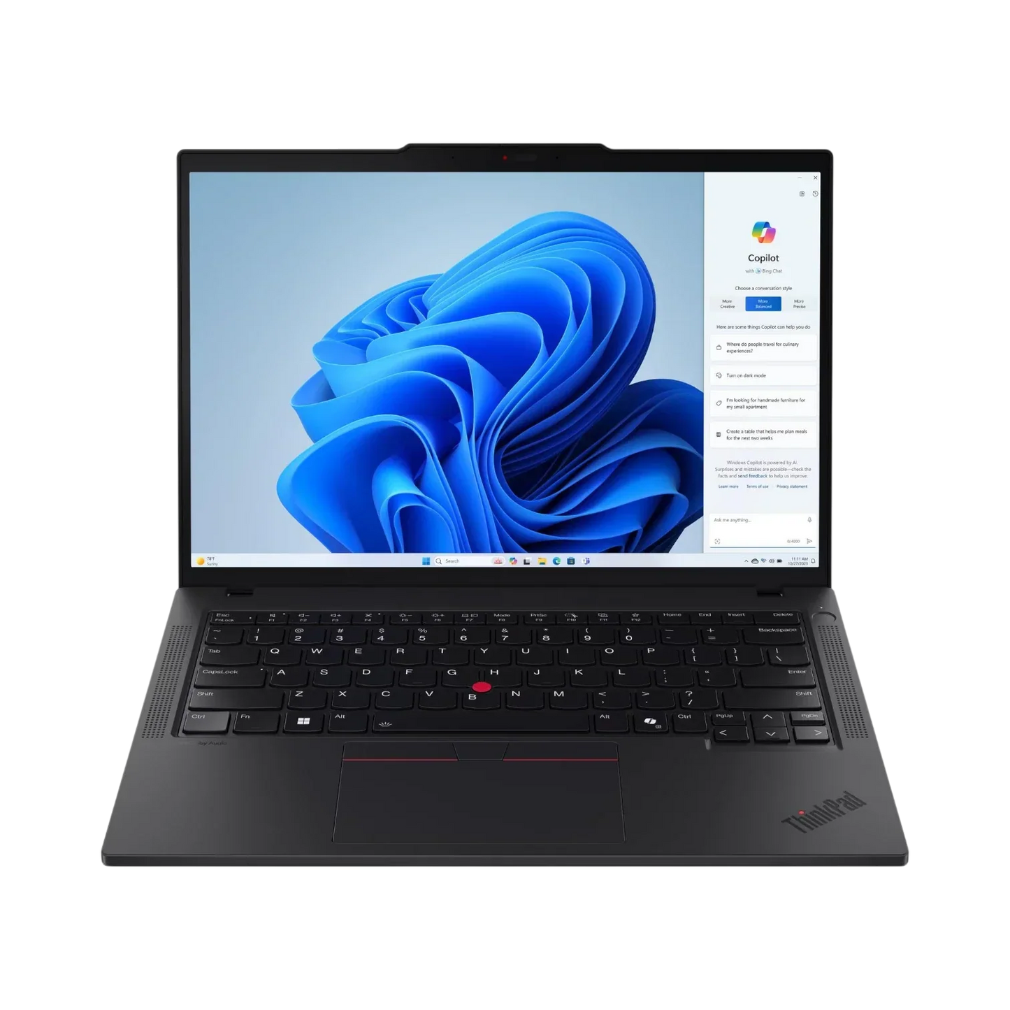 Lenovo ThinkPad T14 Gen 5 AI Ready 14" Notebook, AMD Ryzen 7 8840U, 32GB RAM, 1TB SSD