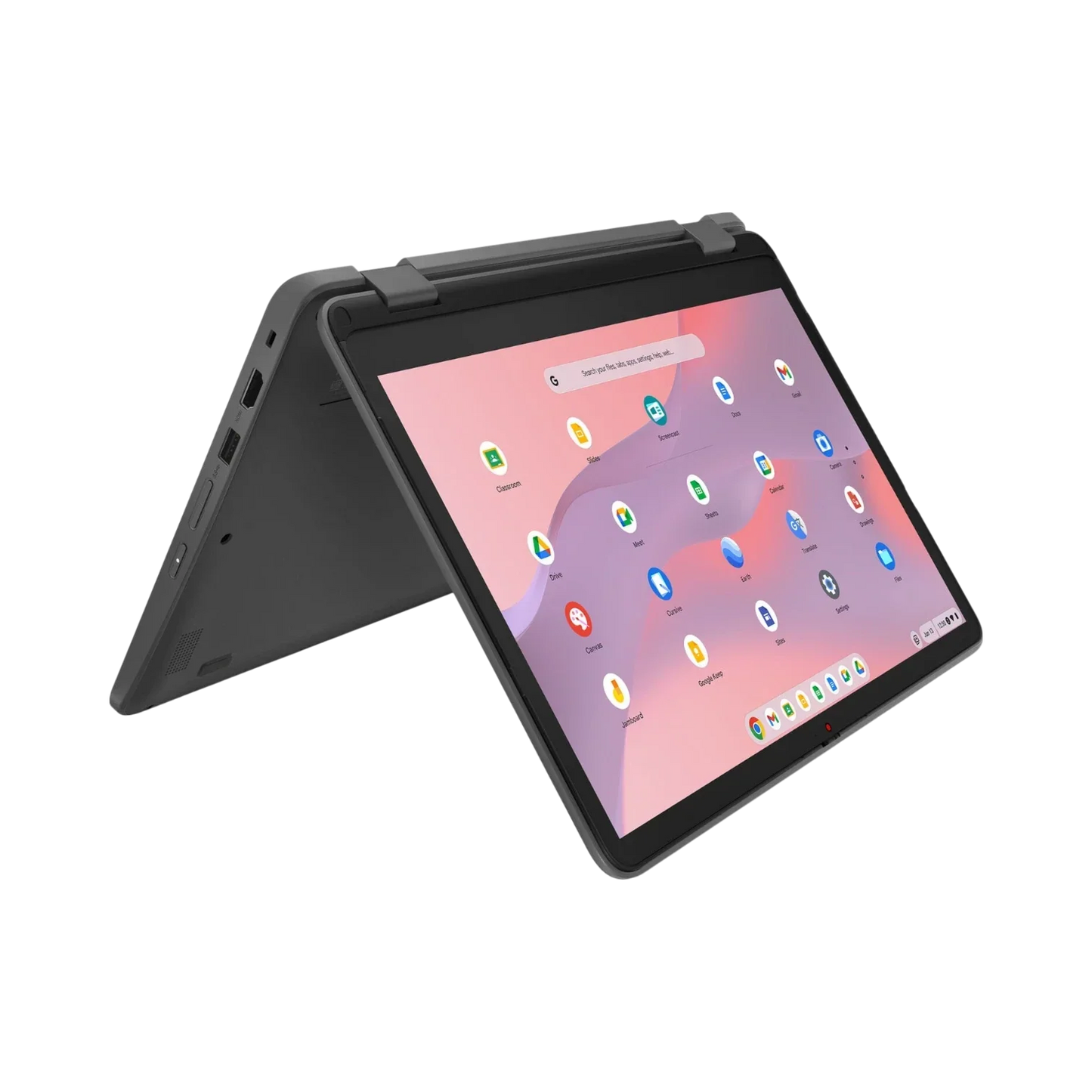 Lenovo 500e Yoga Gen 4 12.2" 2-in-1 Multi-Touch Chromebook, Intel N100, 8GB RAM, 64GB eMMC (Wi-Fi Only)