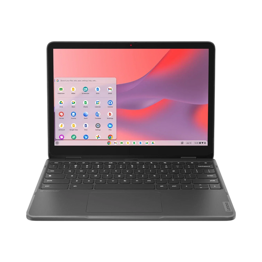 Lenovo 500e Yoga Gen 4 12.2" 2-in-1 Multi-Touch Chromebook, Intel N100, 8GB RAM, 64GB eMMC (Wi-Fi Only)
