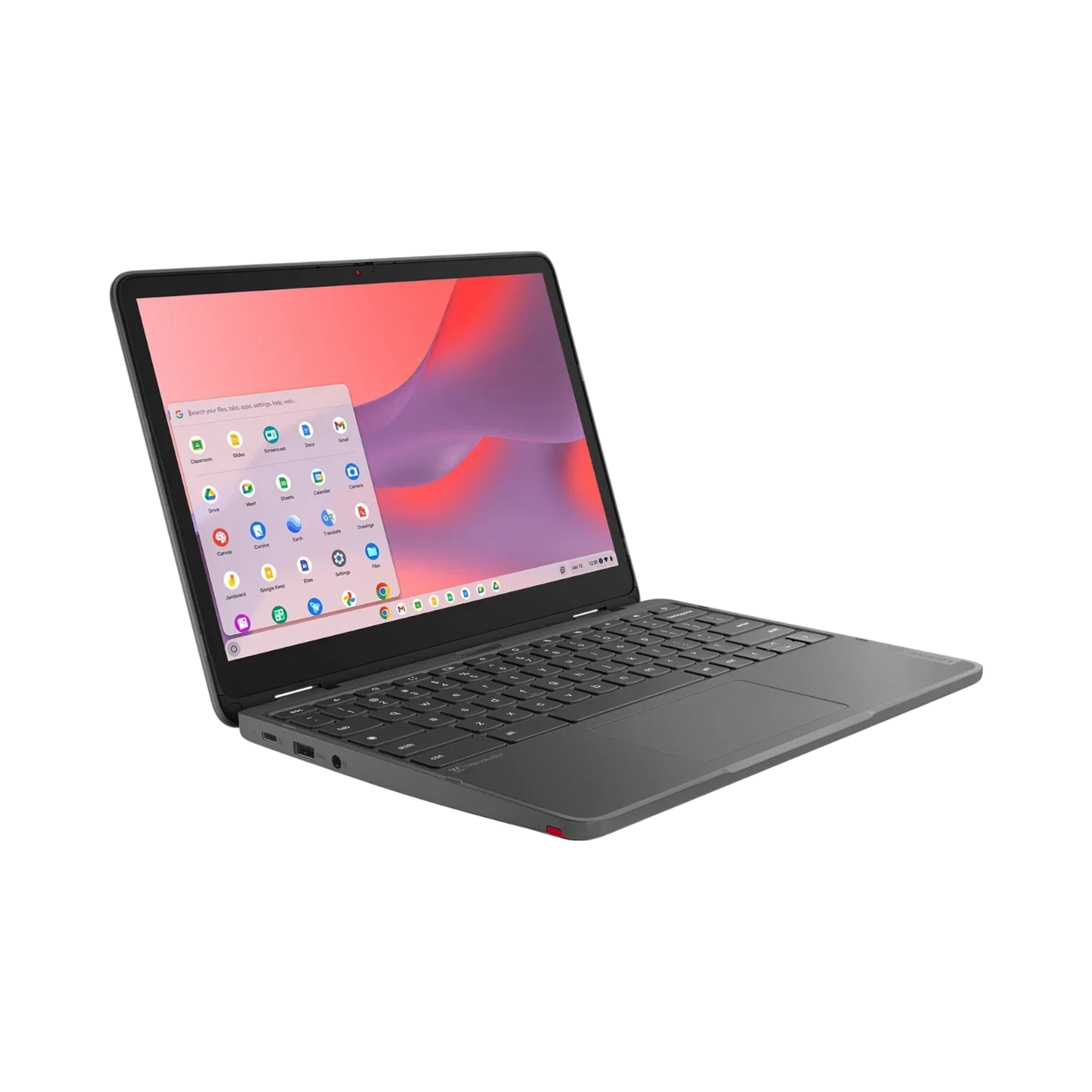 Lenovo 500e Yoga Gen 4 12.2" 2-in-1 Multi-Touch Chromebook, Intel N100, 8GB RAM, 64GB eMMC (Wi-Fi Only)