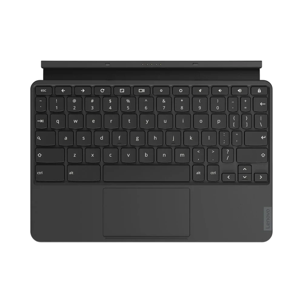 Lenovo IdeaPad Duet 10.1" Multi-Touch 2-in-1 Chromebook, MediaTek Helio P60T, 4GB RAM, 64GB eMMC (Ice Blue & Iron Gray)
