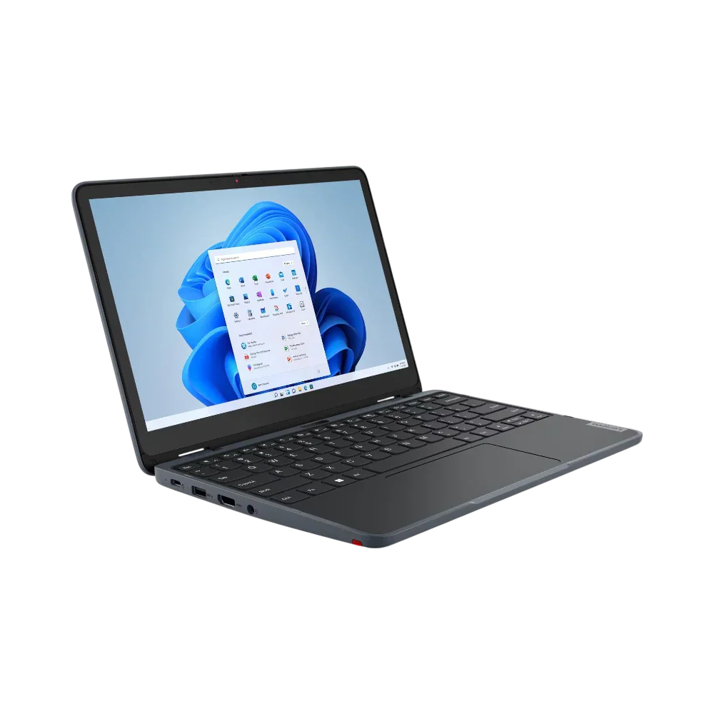 Lenovo 300w Yoga Gen 4 11.6" Touchscreen 2-in1 Notebook, Intel N100, 8GB RAM, 128GB SSD (Slate Gray)