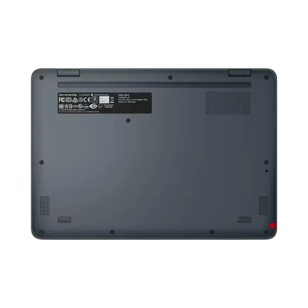 Lenovo 300w Yoga Gen 4 11.6" Touchscreen 2-in1 Notebook, Intel N100, 8GB RAM, 128GB SSD (Slate Gray)