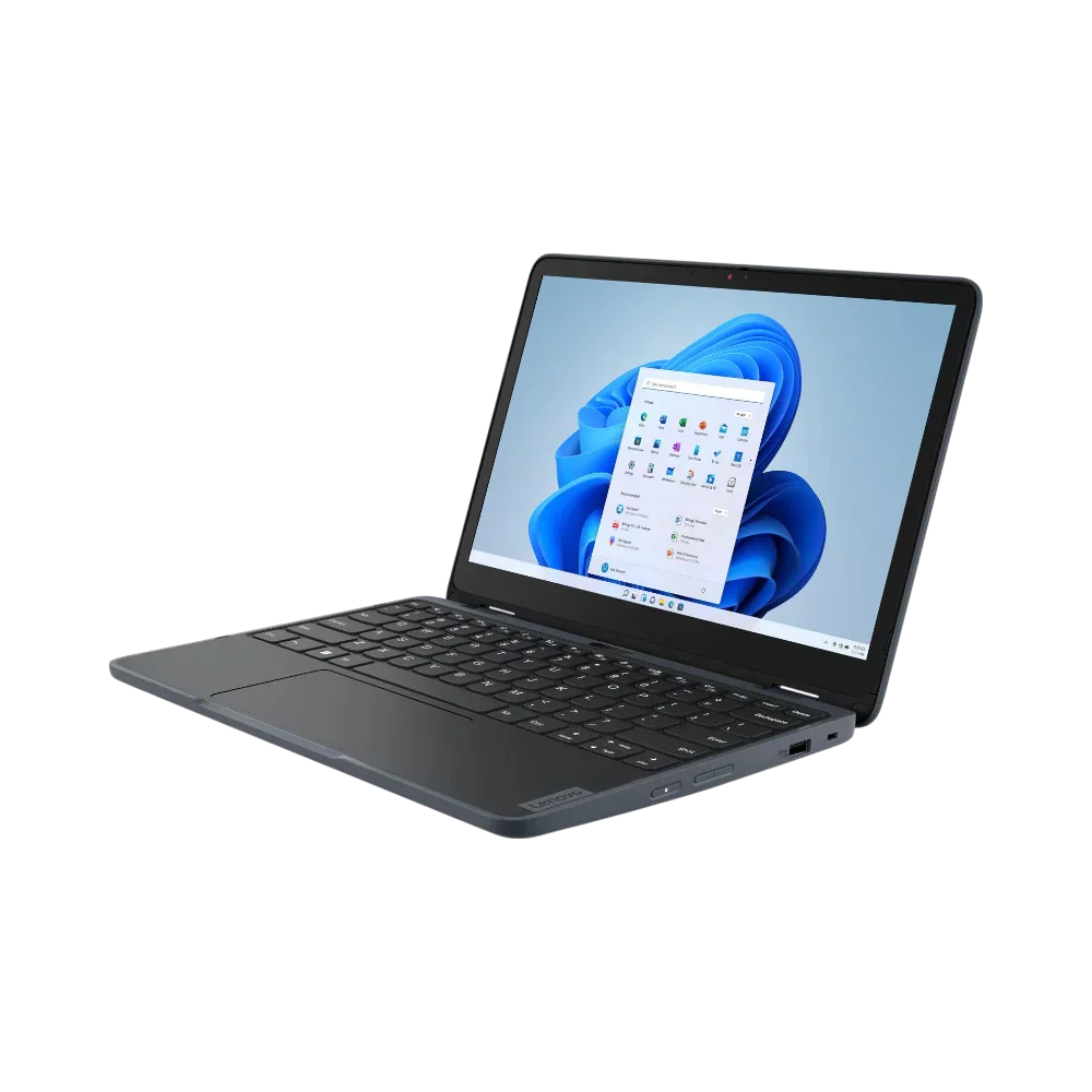Lenovo 300w Yoga Gen 4 11.6" Touchscreen 2-in1 Notebook, Intel N100, 8GB RAM, 128GB SSD (Slate Gray)