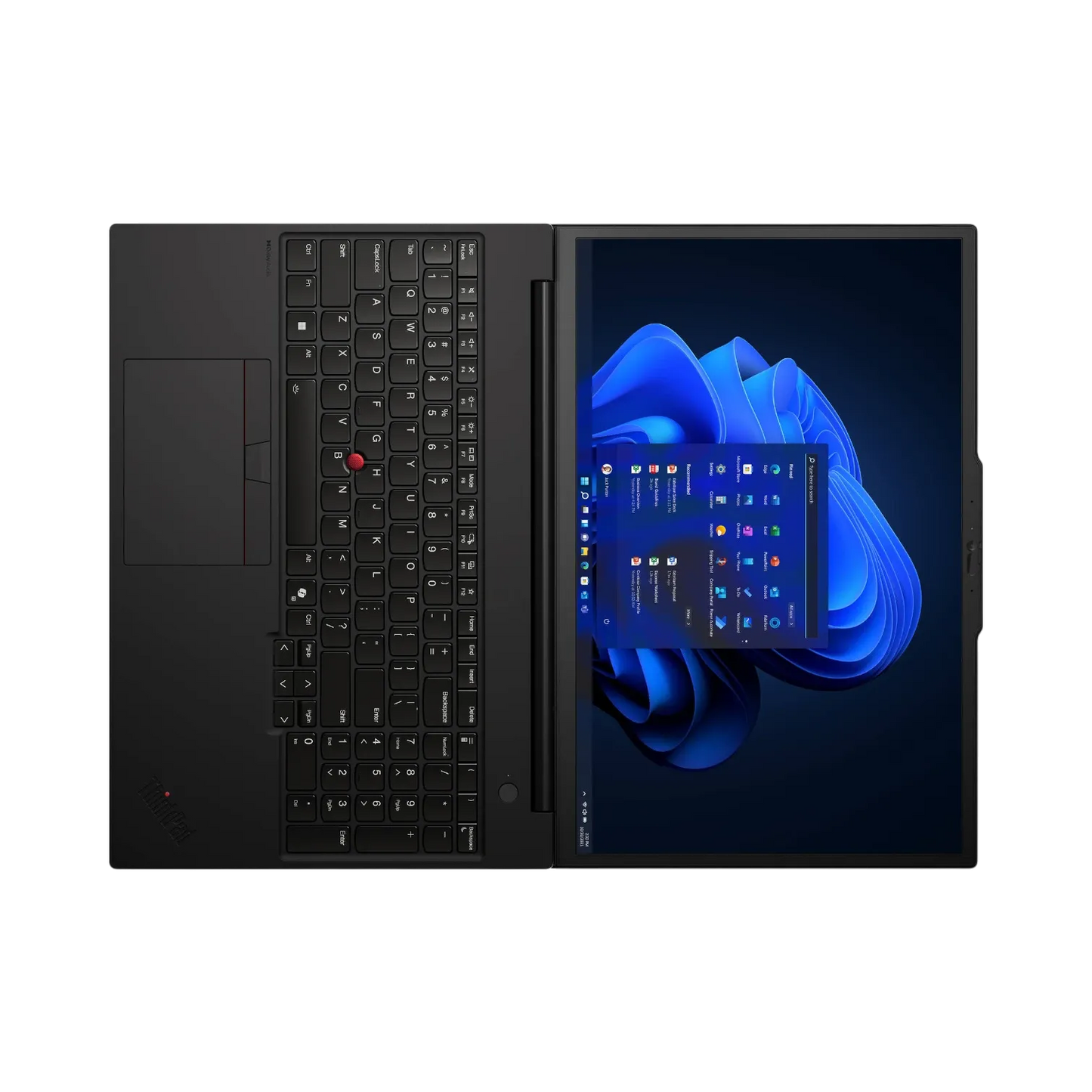 Lenovo ThinkPad P16s Gen 3 16" Multi-Touch Laptop, Intel Core Ultra 7155H, NVIDIA RTX 500, 32GB DDR5 RAM, 1TB SSD (Black)