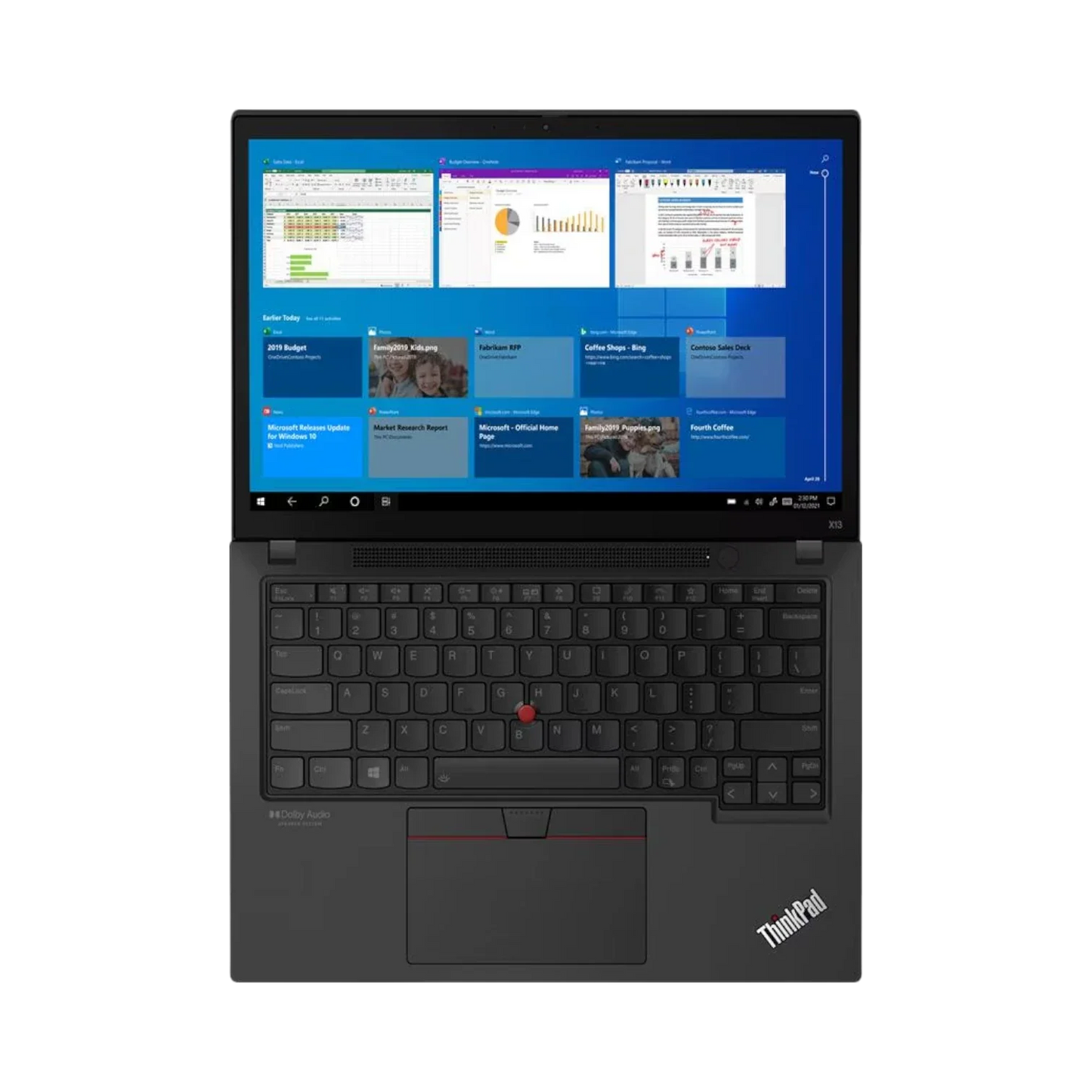 Lenovo ThinkPad X13 Gen 2 13.3" Laptop, AMD Ryzen 7 PRO 5850U, 16GB RAM, 512GB SSD