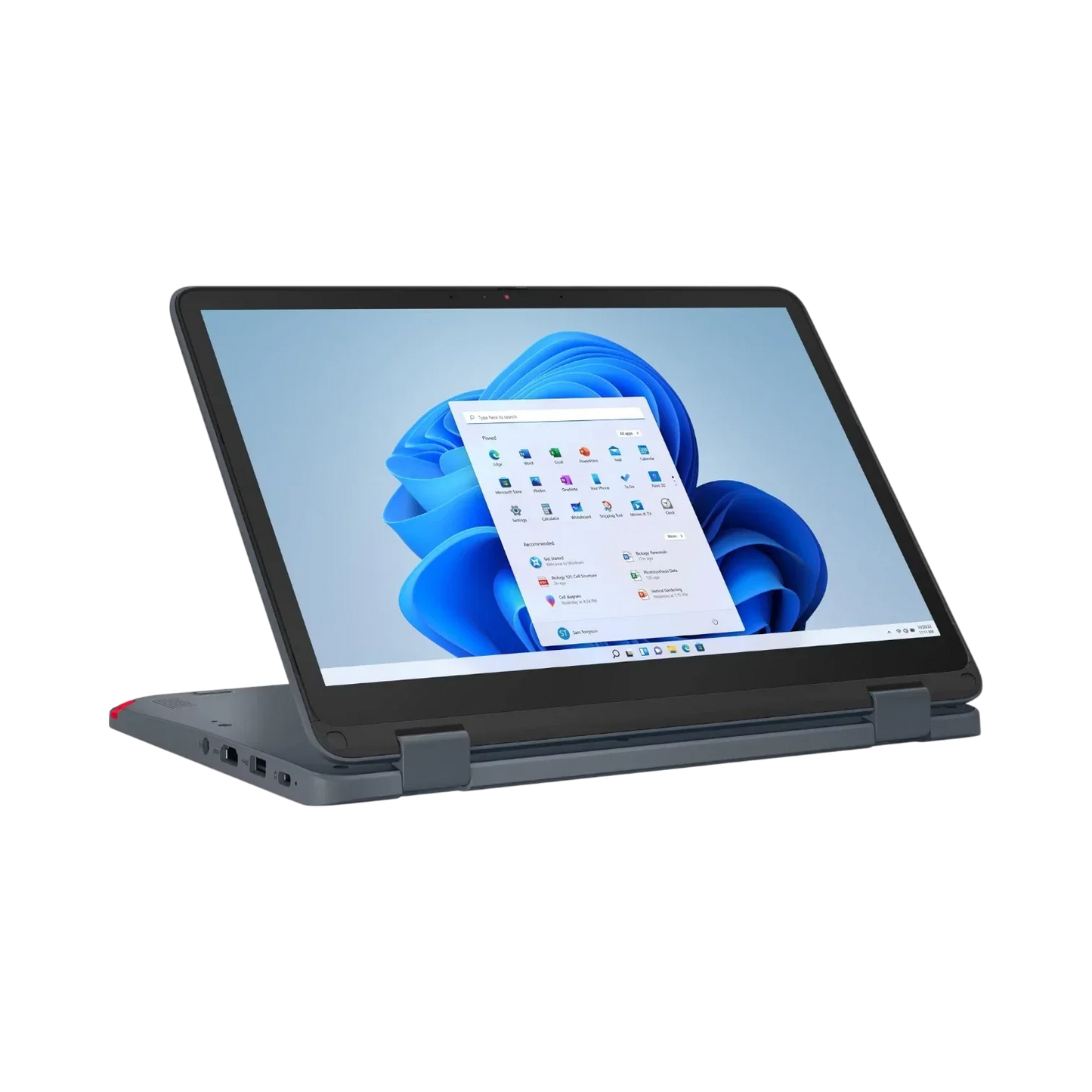 Lenovo Lenovo 500w Yoga Gen 4 12.2" 2-in-1 Notebook, Intel N200, 8GB RAM, 128GB SSD (Slate Gray)