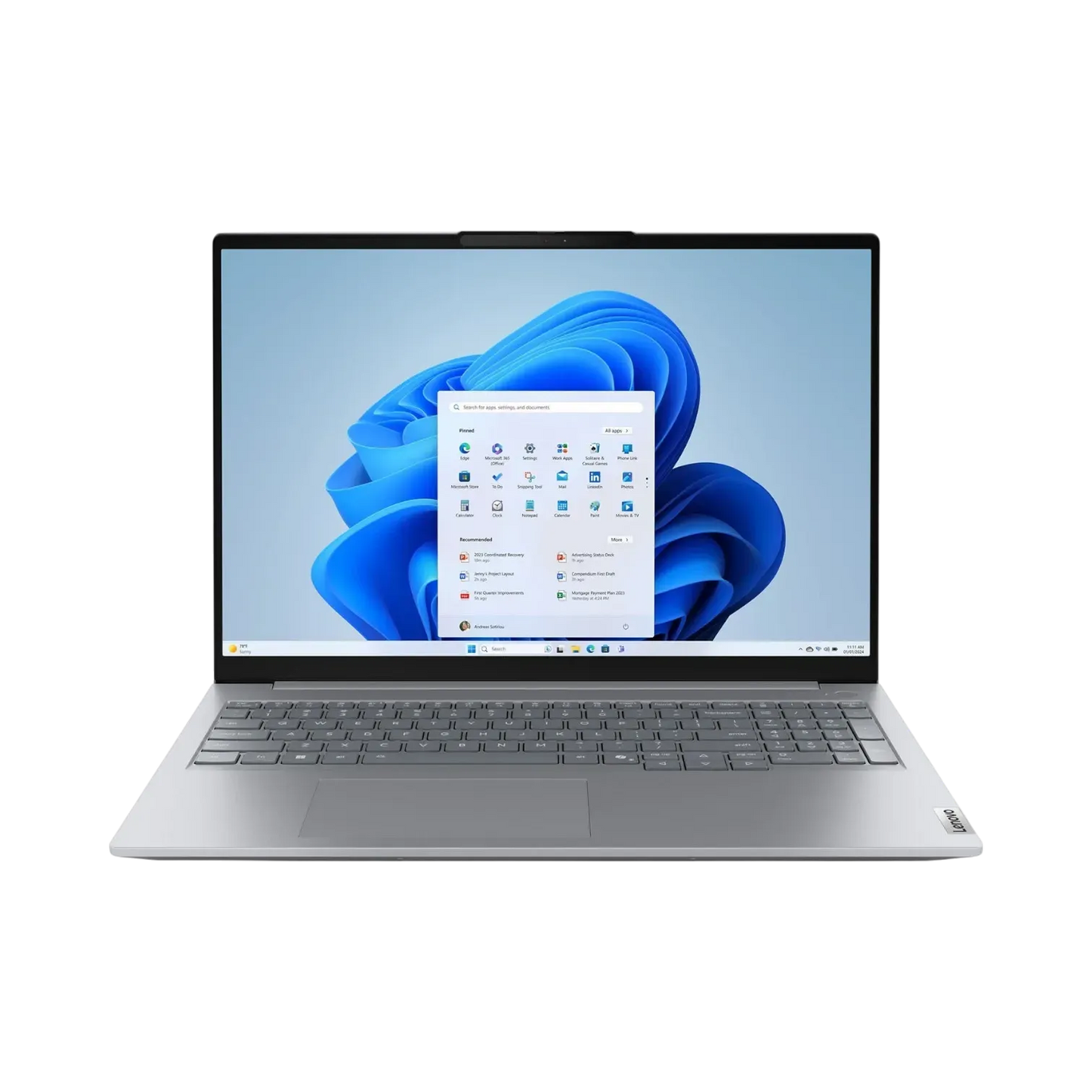 Lenovo ThinkBook G8 IRL 16" Laptop, Intel Core 5 210H, 16GB DDR5, 512GB SSD