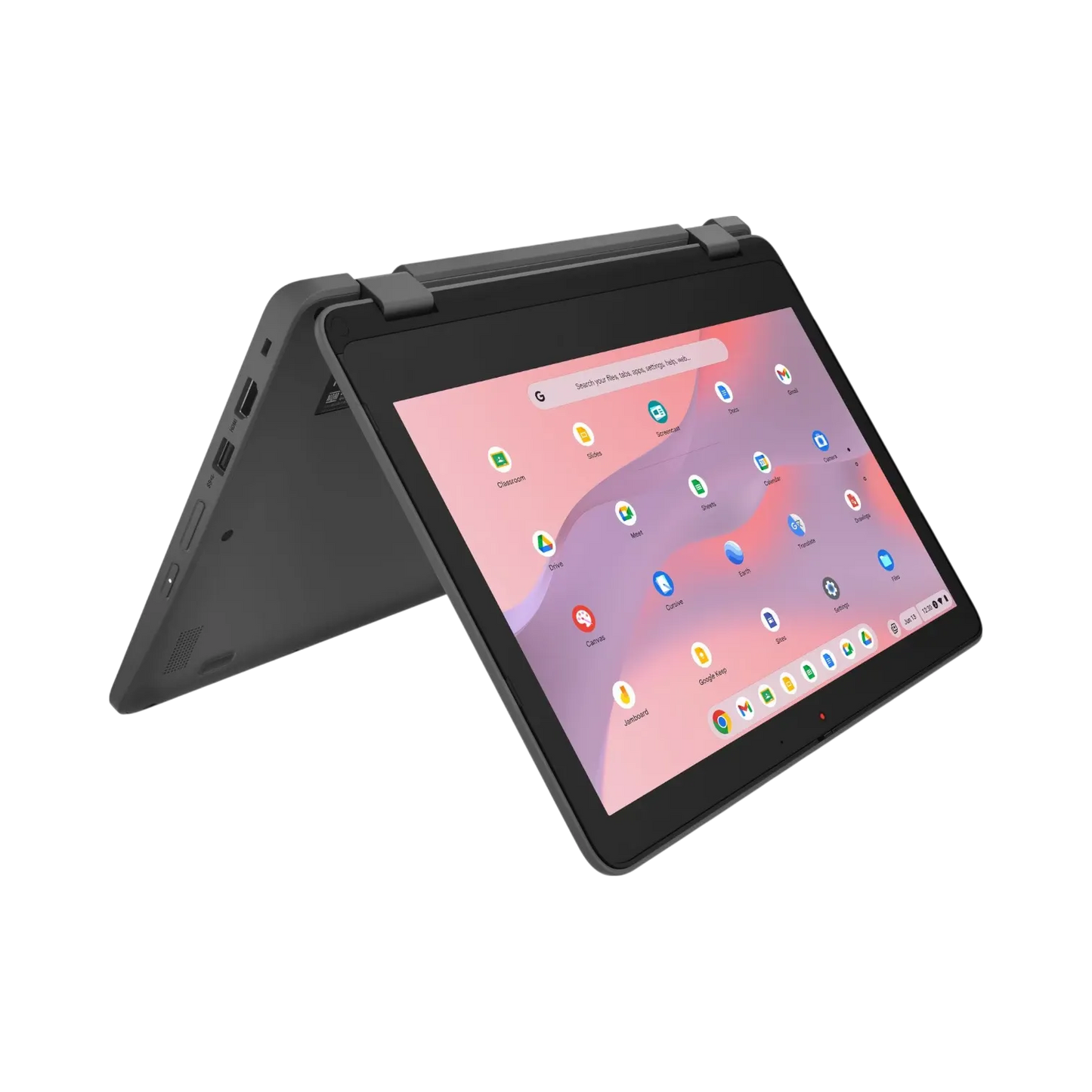 Lenovo 300e Yoga Chromebook Gen 4 11.6" Touchscreen 2-in-1 Notebook, MediaTek Kompanio 528, 4GB RAM, 32GB Flash Memory