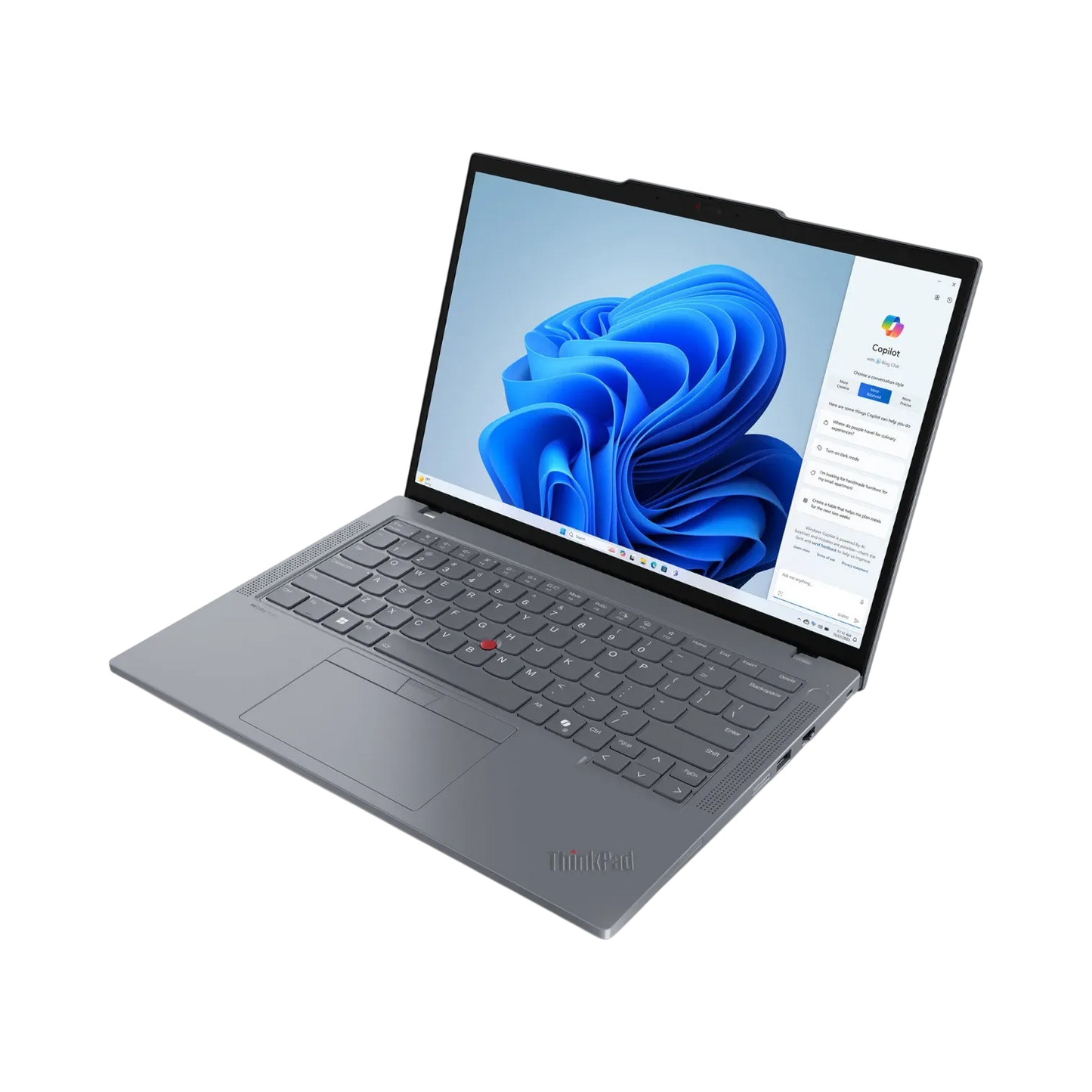 Lenovo ThinkPad T14 Gen 5 14" Laptop, Intel Core Ultra 5 125U, 16GB DDR5 RAM, 256GB SSD (Gray)