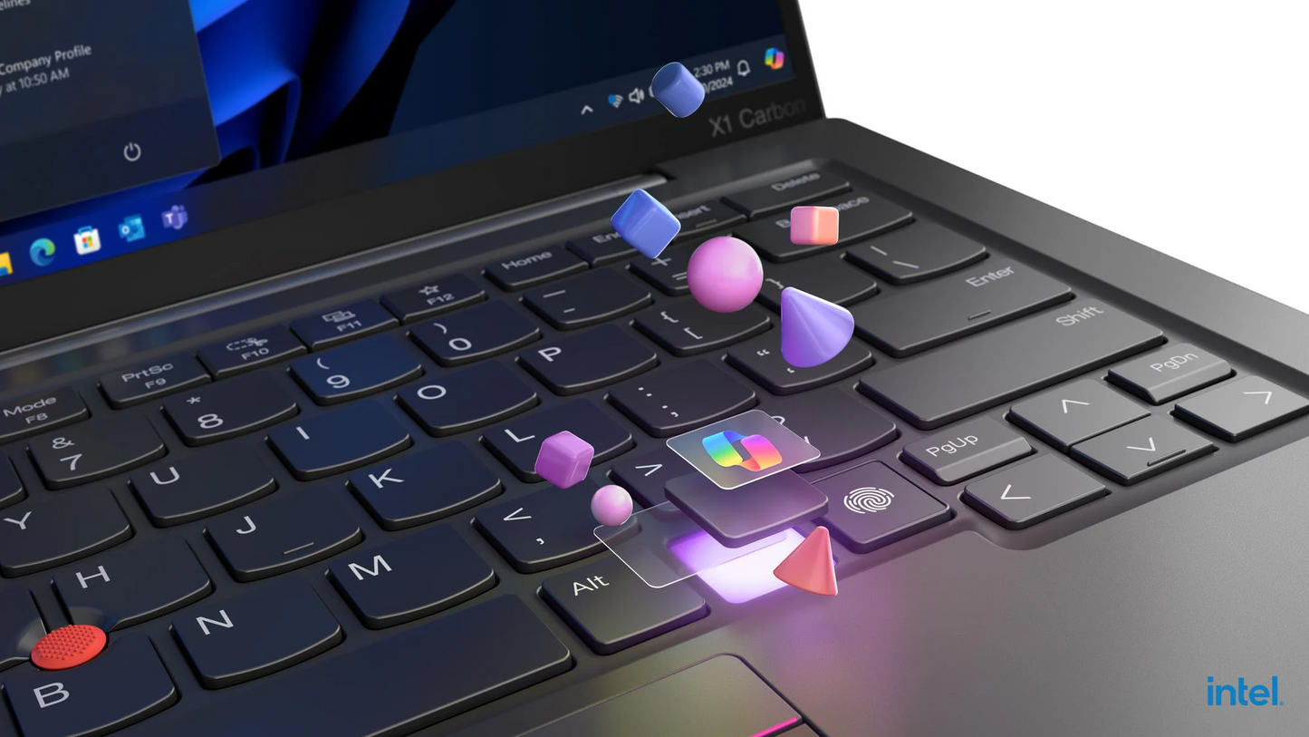 Lenovo ThinkPad X1 Carbon Gen 13 Aura Edition 14" Laptop, Intel Core Ultra 7 258V, 32GB RAM, 512GB SSD