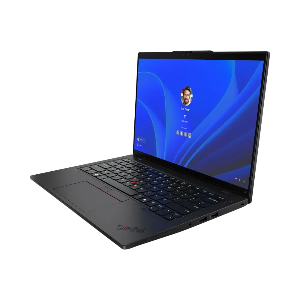 Lenovo ThinkPad L14 Gen 5 14" Laptop, Intel Core Ultra 5 135U, 16GB DDR5 RAM, 256GB SSD (Black)