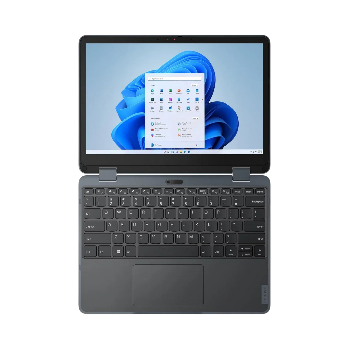 Lenovo 500w Yoga Gen 4 12.2" Touchscreen 2-in-1 Notebook, Intel Core i3-N300, 8GB RAM, 128GB SSD