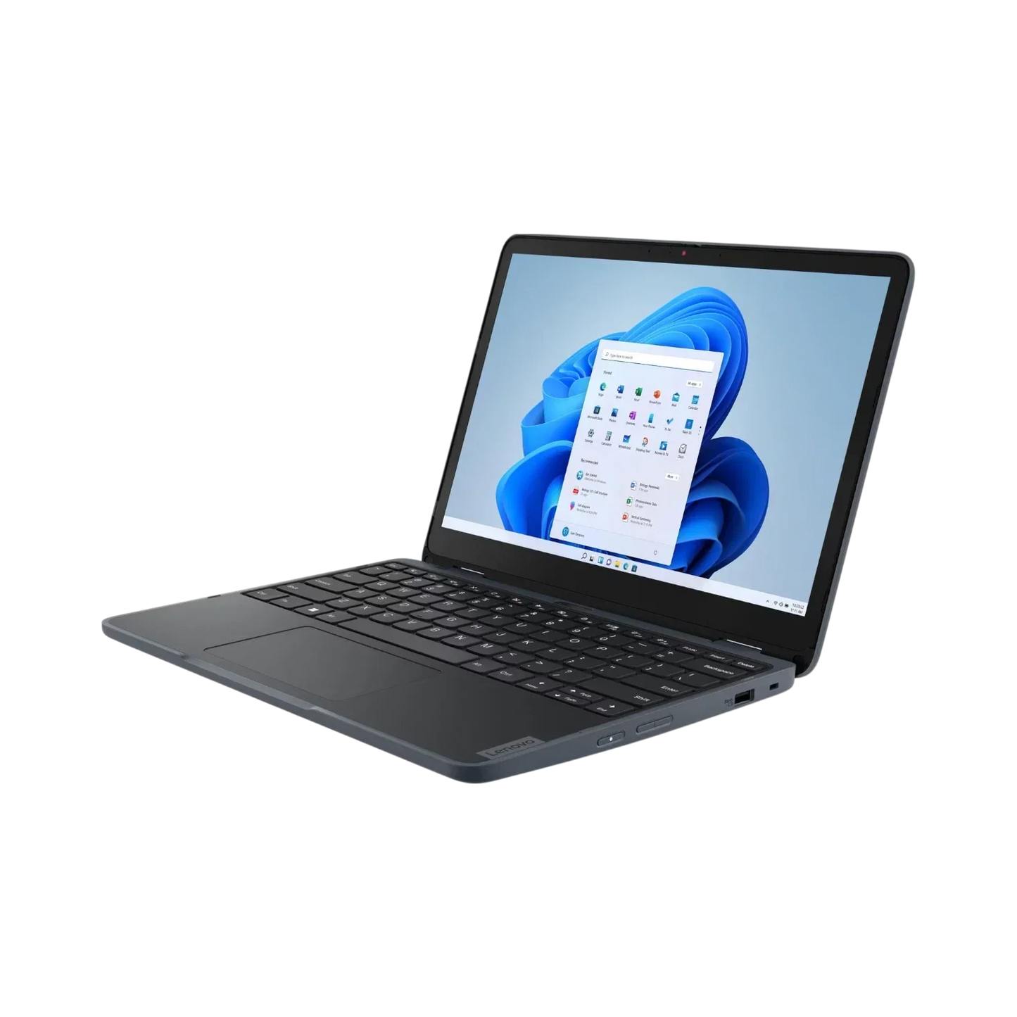 Lenovo 500w Yoga Gen 4 12.2" Touchscreen 2-in-1 Notebook, Intel Core i3-N300, 8GB RAM, 128GB SSD