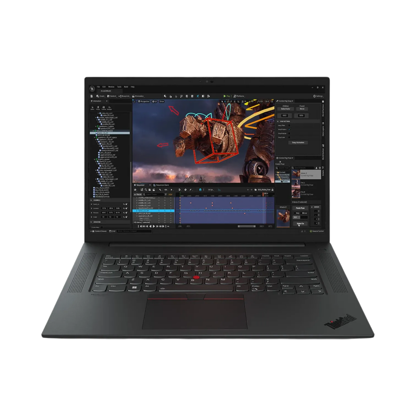 Lenovo ThinkPad P1 Gen 6 16" Mobile Workstation, Intel Core i7-13700H, NVIDIA RTX A1000, 32GB DDR5 RAM, 1TB SSD