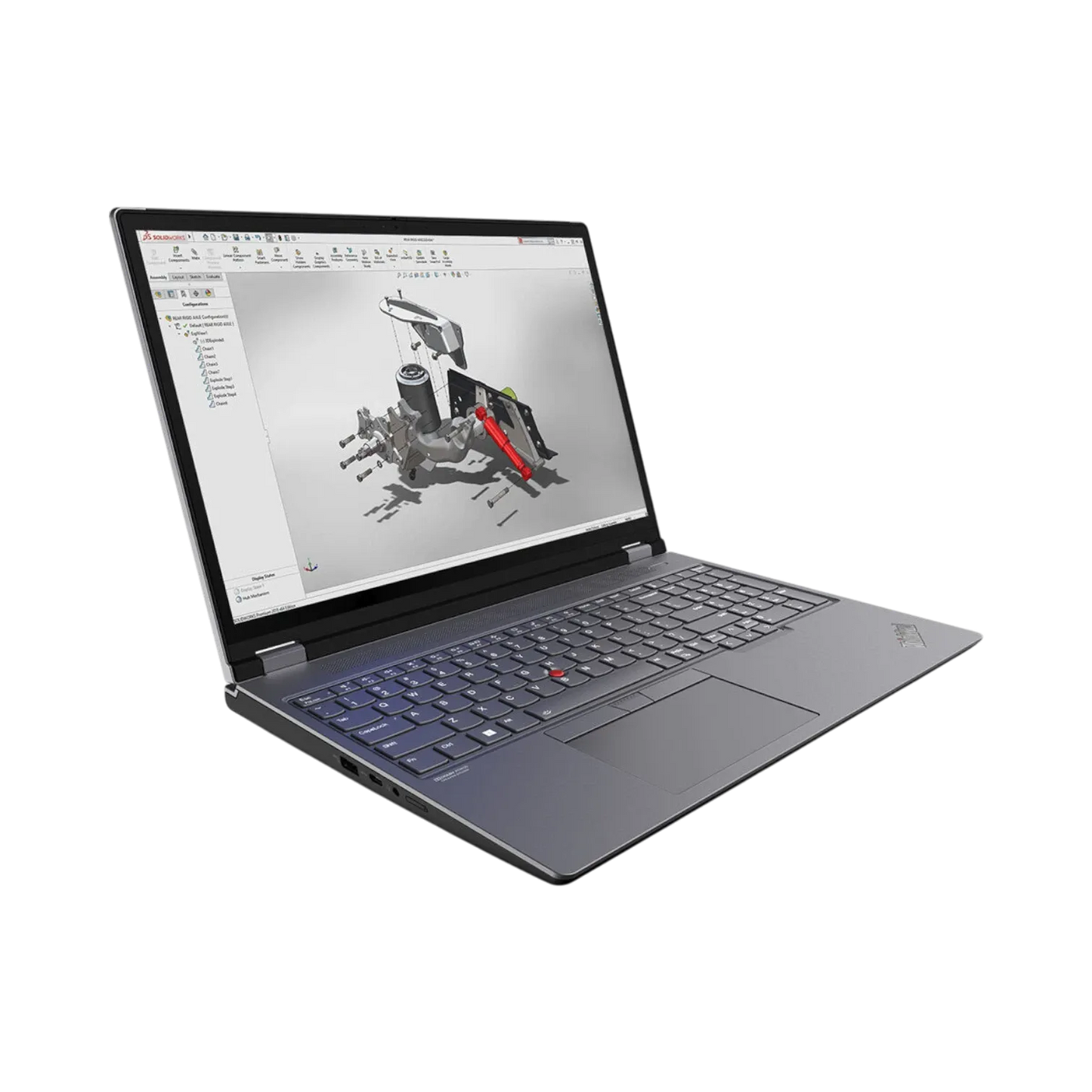 Lenovo ThinkPad P16 Gen 2 16" Workstation Notebook, Intel Core i9-13980HX, NVIDIA RTX 2000, 32GB DDR5 RAM, 1TB SSD