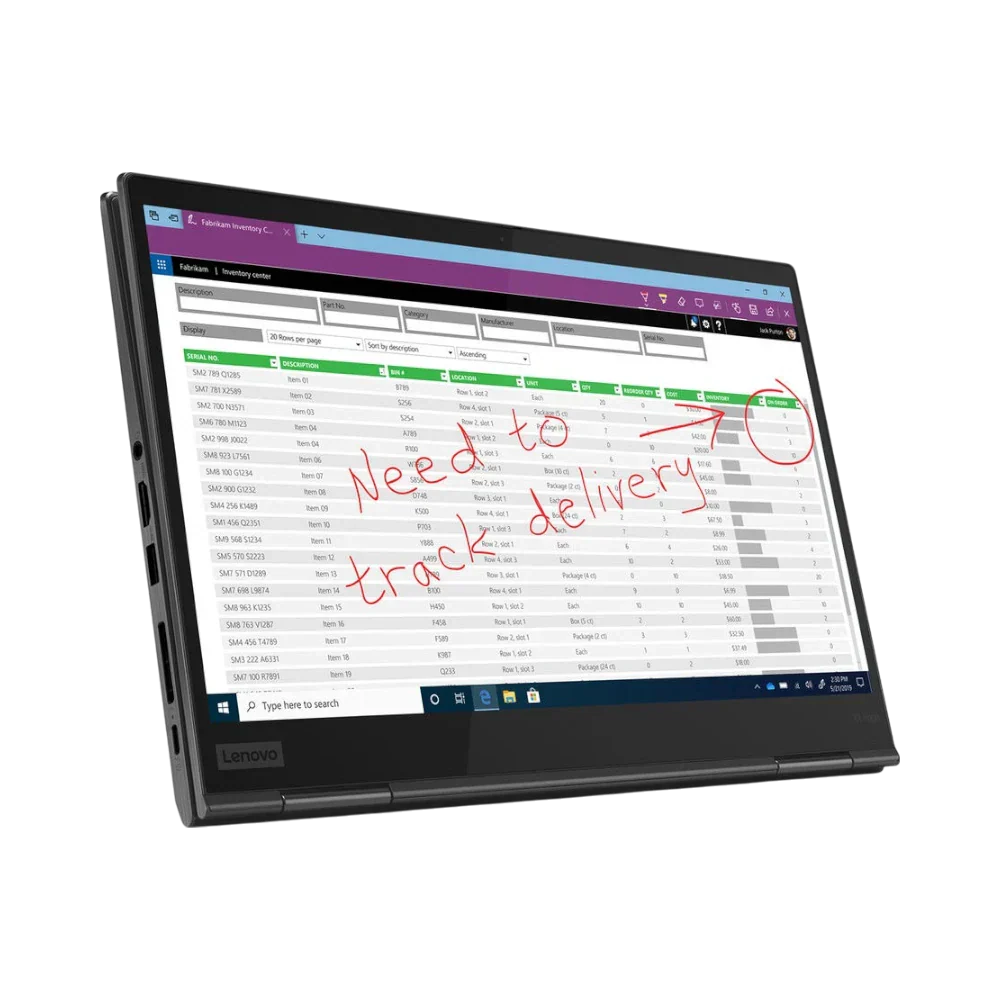 Lenovo ThinkPad X1 Yoga Gen 5 14" Multi-Touch Laptop, Intel Core i7-10610U, 16GB RAM, 1TB SSD